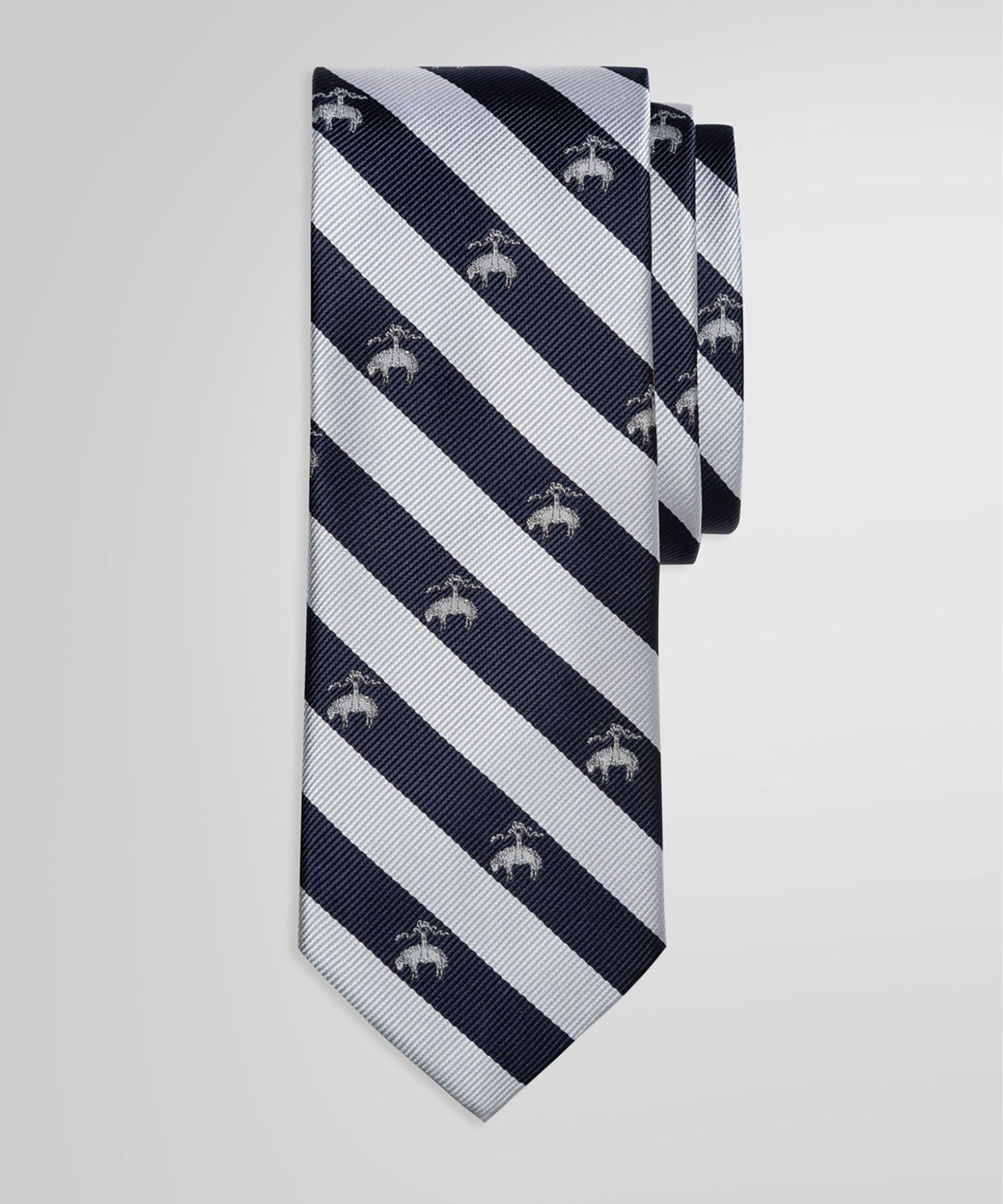 Brooks Brothers｜BB#4 ガードストライプ GFジャカード レップタイ