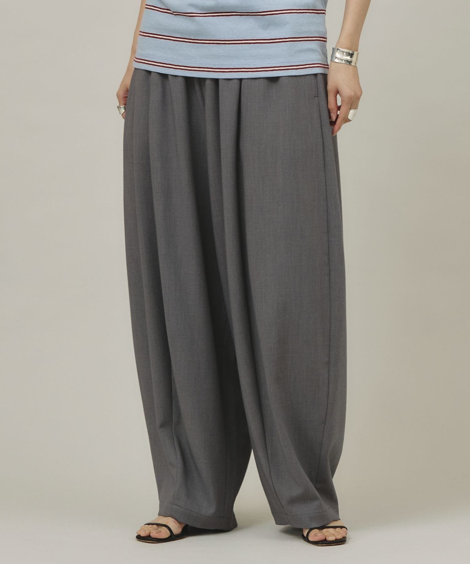 Curensology｜ダブルクロスドロストパンツ | Rakuten Fashion(楽天