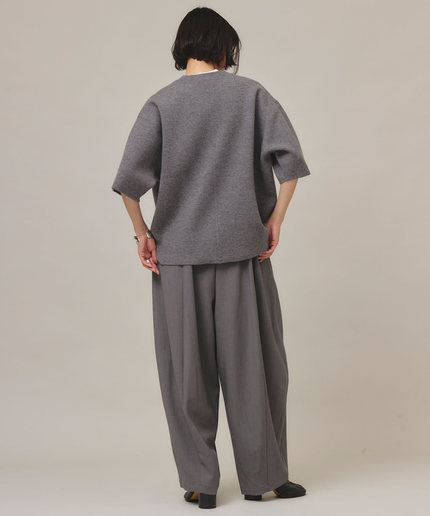 Curensology｜ダブルクロスドロストパンツ | Rakuten Fashion(楽天