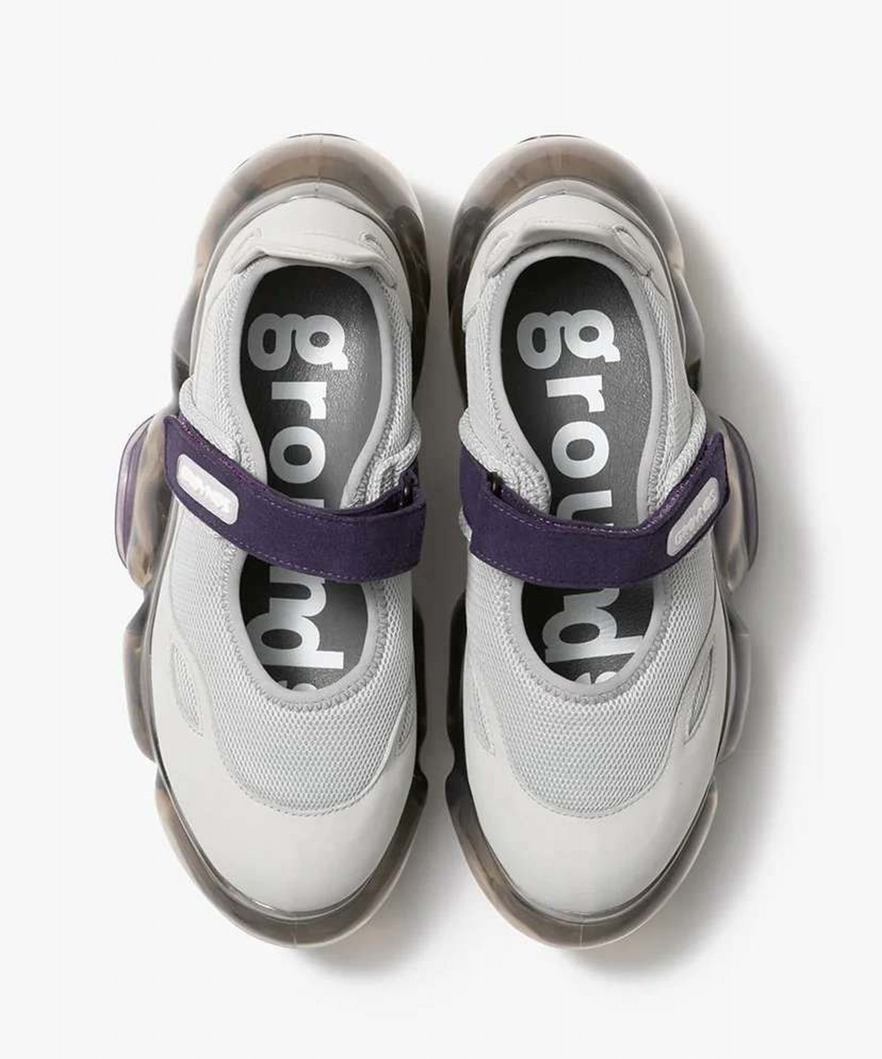 ROYAL FLASH｜grounds/グラウンズ/MOOPIE MARY JANE/GRAY PURPLE