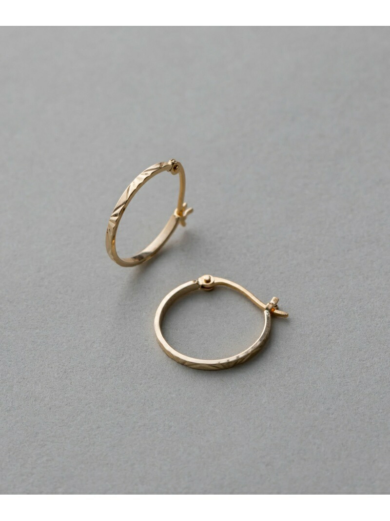 ete｜K10YG クレール カット ピアス | Rakuten Fashion(楽天