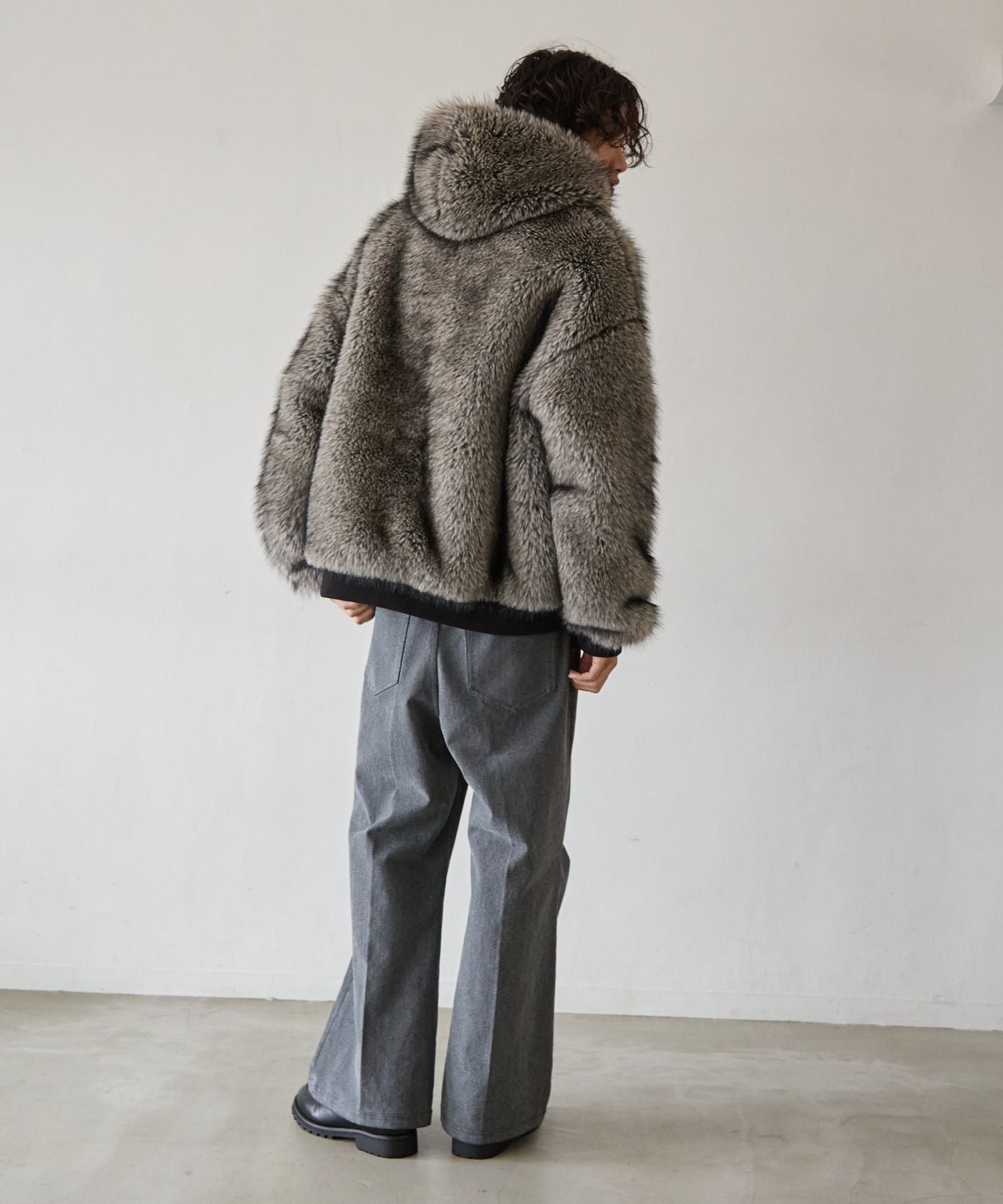 PAGEBOY｜PBLIMファーフードブルゾン | Rakuten Fashion(楽天