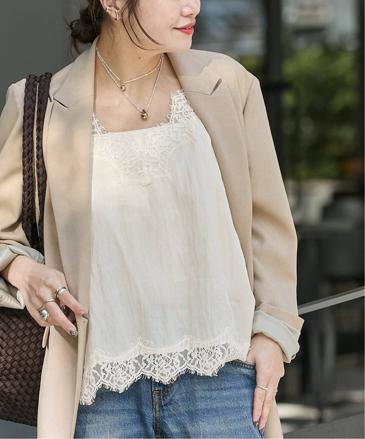 JOURNAL STANDARD｜《追加2》フィブリルリヨセルキャミ | Rakuten