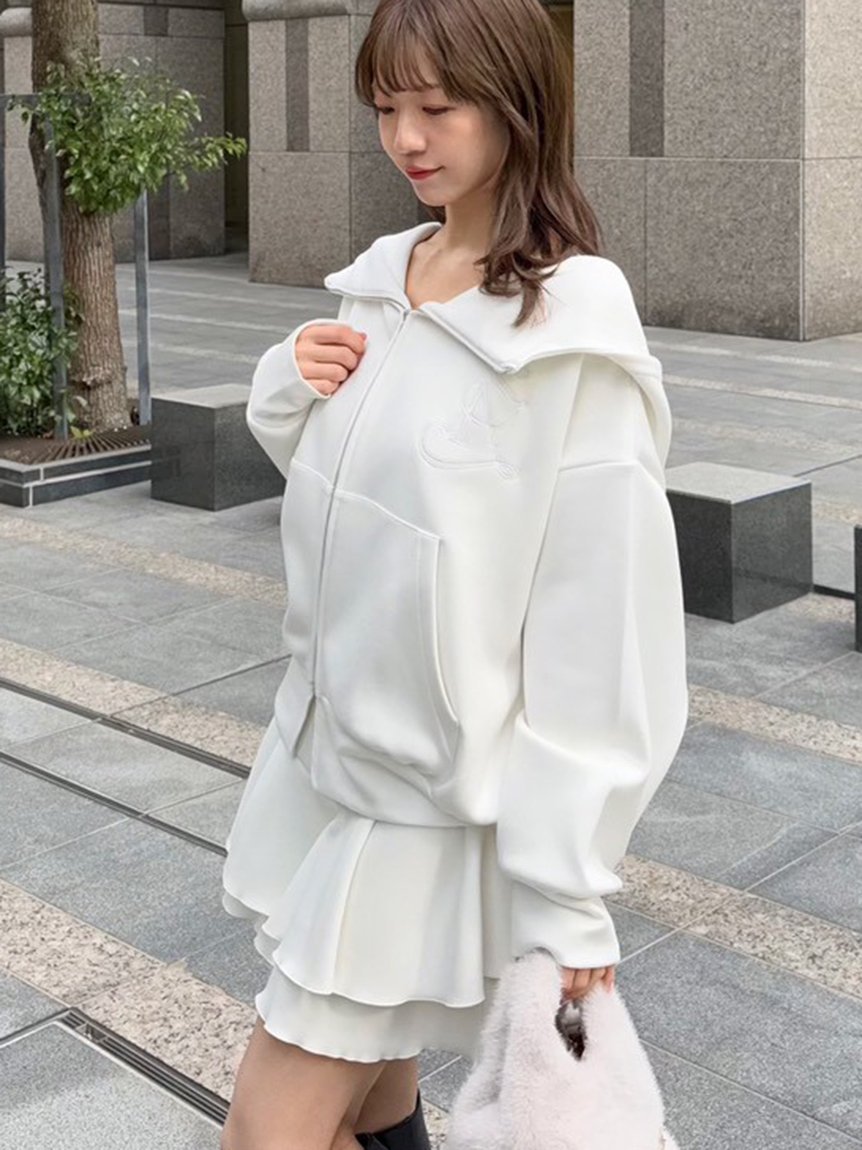 SNIDEL｜エンブレムボンディングパーカー | Rakuten Fashion(楽天