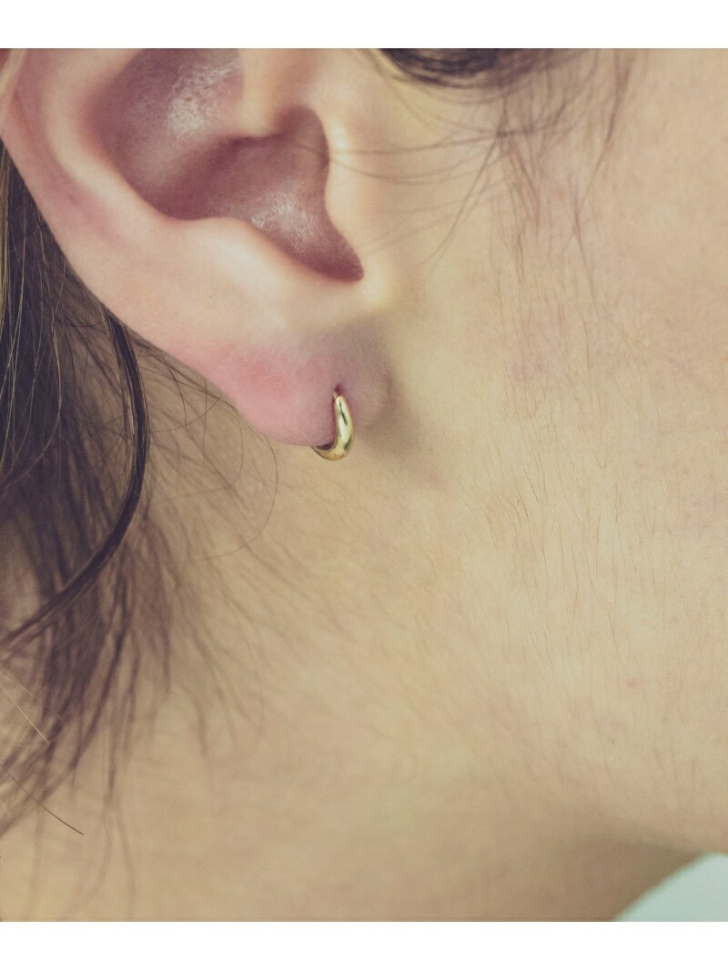 ete｜K18YG フープ ピアス | Rakuten Fashion(楽天ファッション／旧