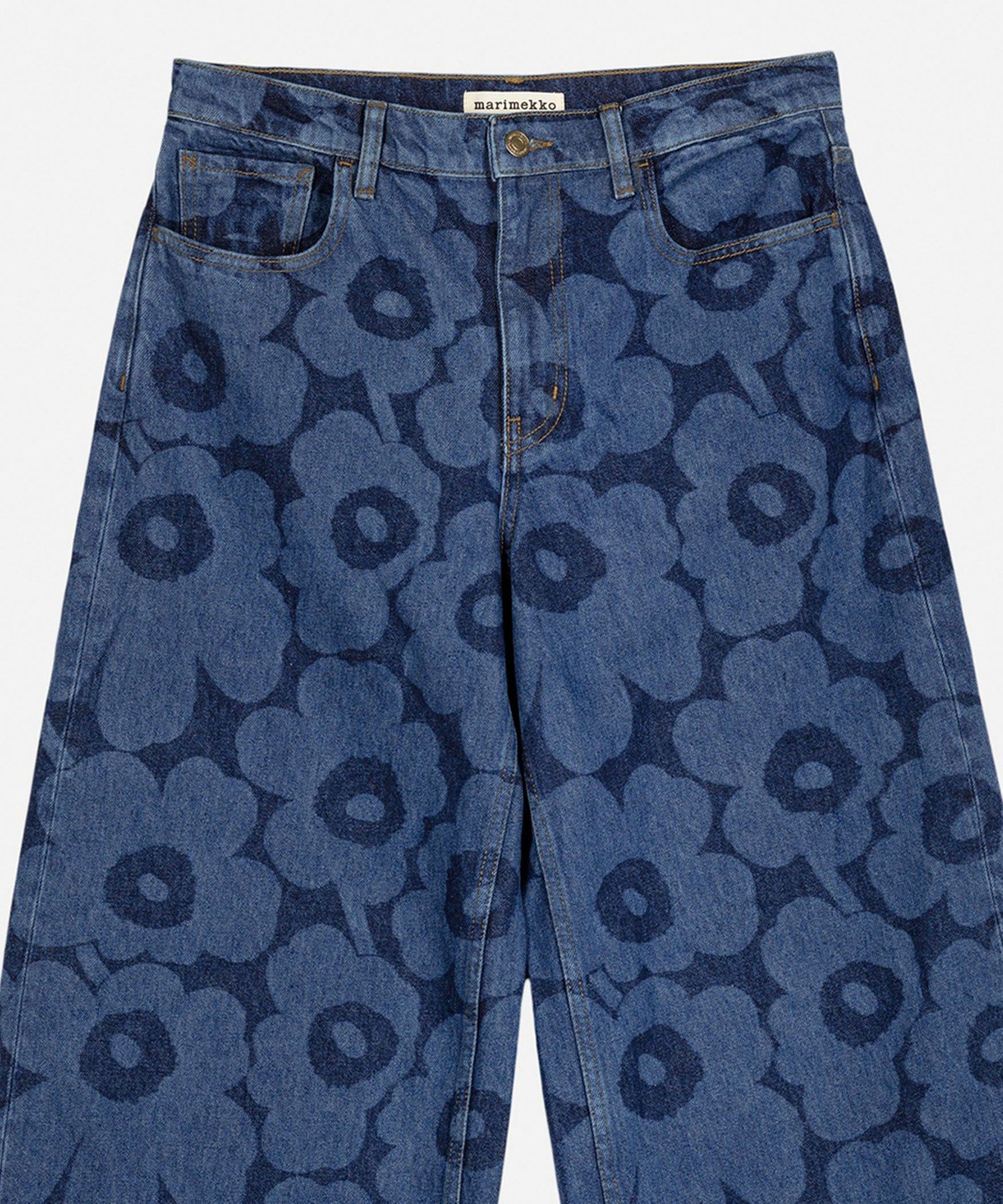 Marimekko｜Maridenim Loose Unikko ジーンズ | Rakuten Fashion(楽天