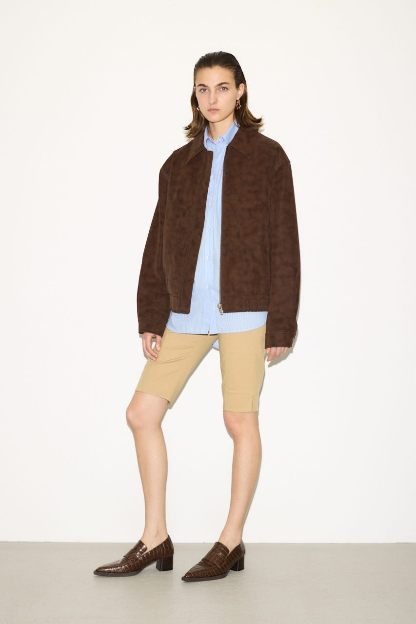 SLY｜【THROW】F/SUEDE SWINGTOP ブルゾン | Rakuten Fashion(楽天