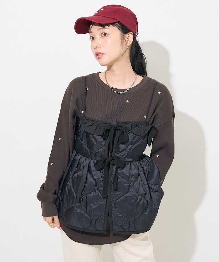 FREAK'S STORE｜ヴィンテージ キルトビスチェ 24AW | Rakuten Fashion