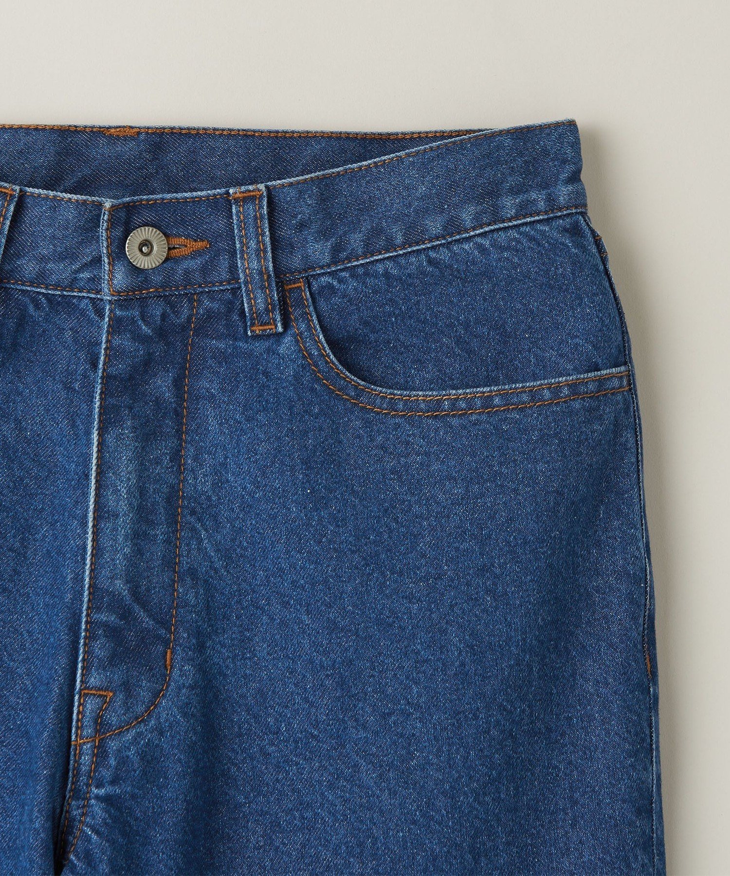 attisession デニム ブラウン　38 ATTISESSION＞スリム ストレート ブラウン デニム パンツ