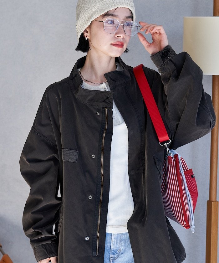 FREAK'S STORE｜M-65 フェード加工 ショートモッズコート/スプリング