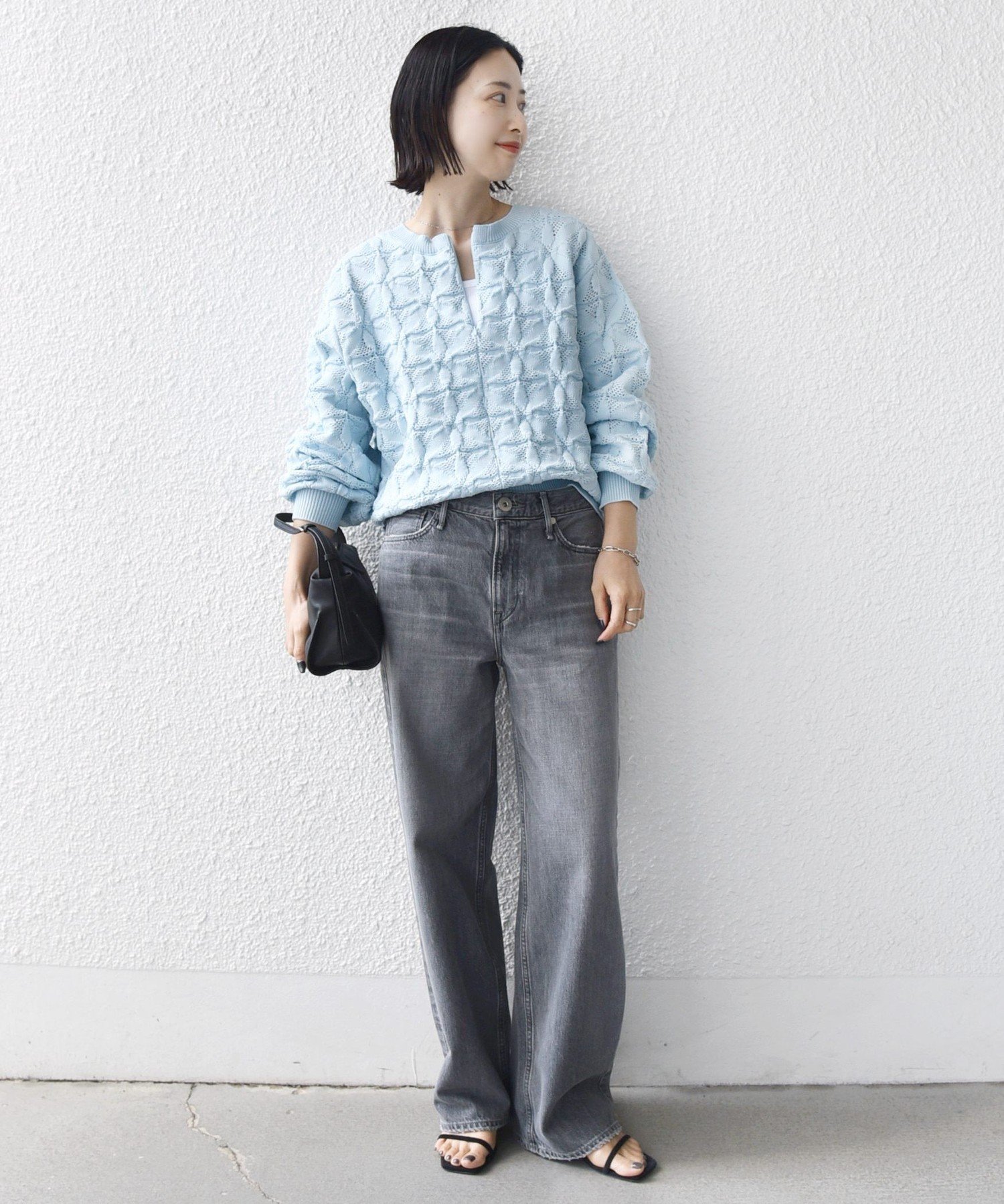 2WAY フラワー ジャカード ハーフ ジップ プルオーバー SHIPS｜【WEB限定】<洗濯機可能>2WAY フラワー ジャカード ハーフ