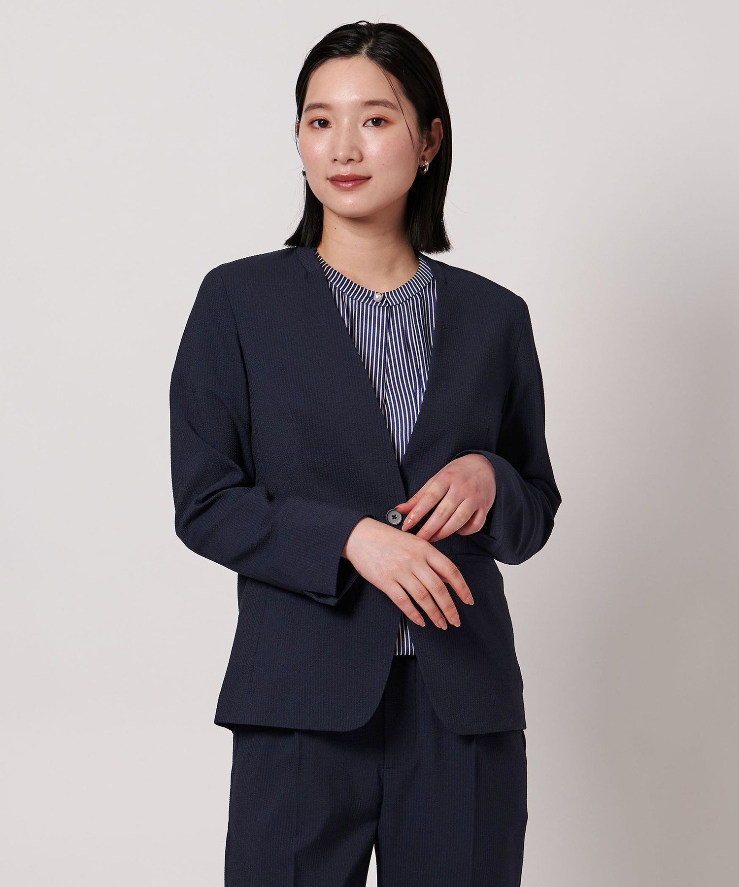 未使用級A day in thelife パンツスーツグレー 11号 近年モデル 楽天市場】