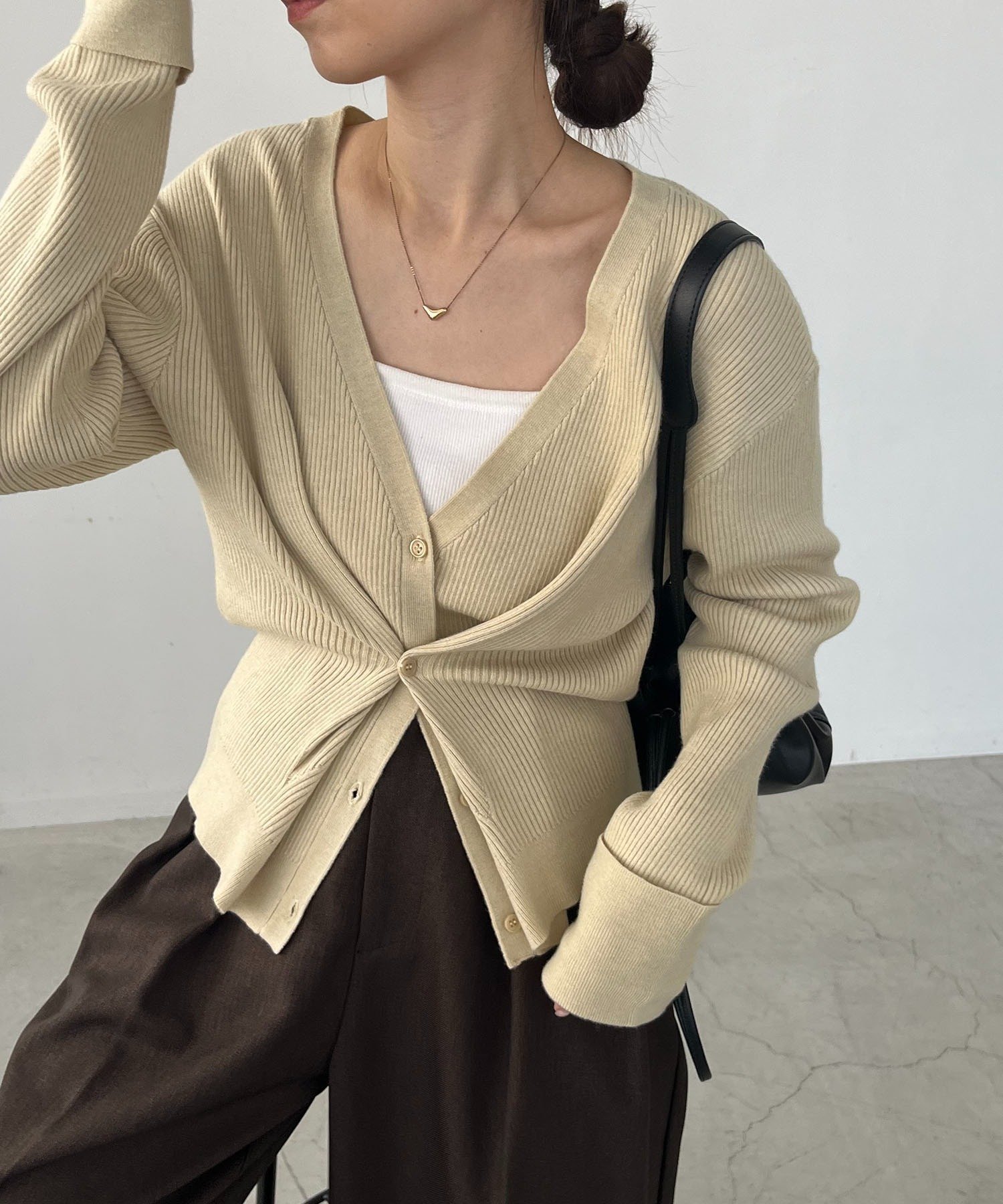 CAPRICIEUX LE'MAGE｜ウエストマークニット | Rakuten Fashion(楽天