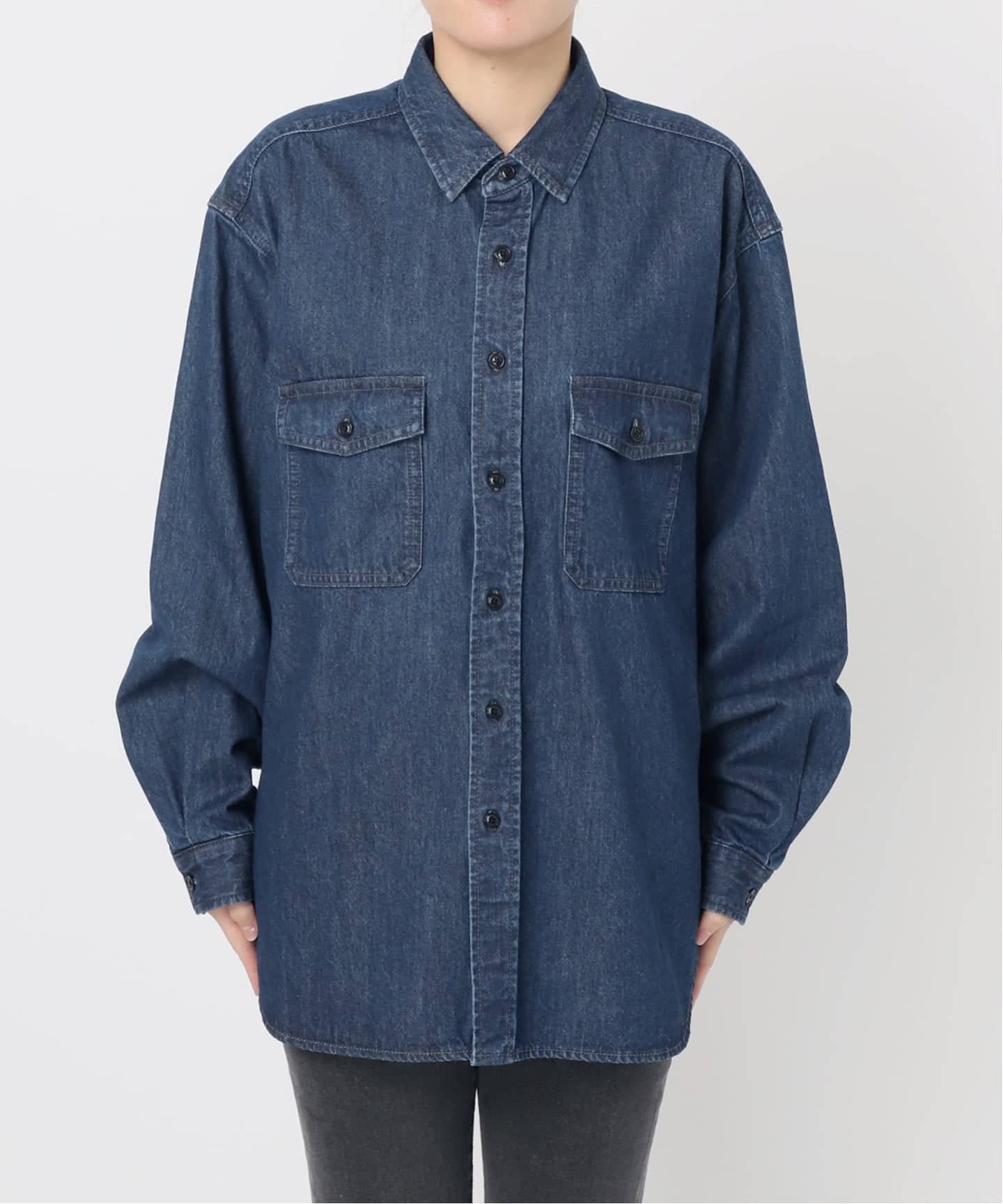 JOURNAL STANDARD relume｜《追加3》9oz デニムワークシャツ | Rakuten