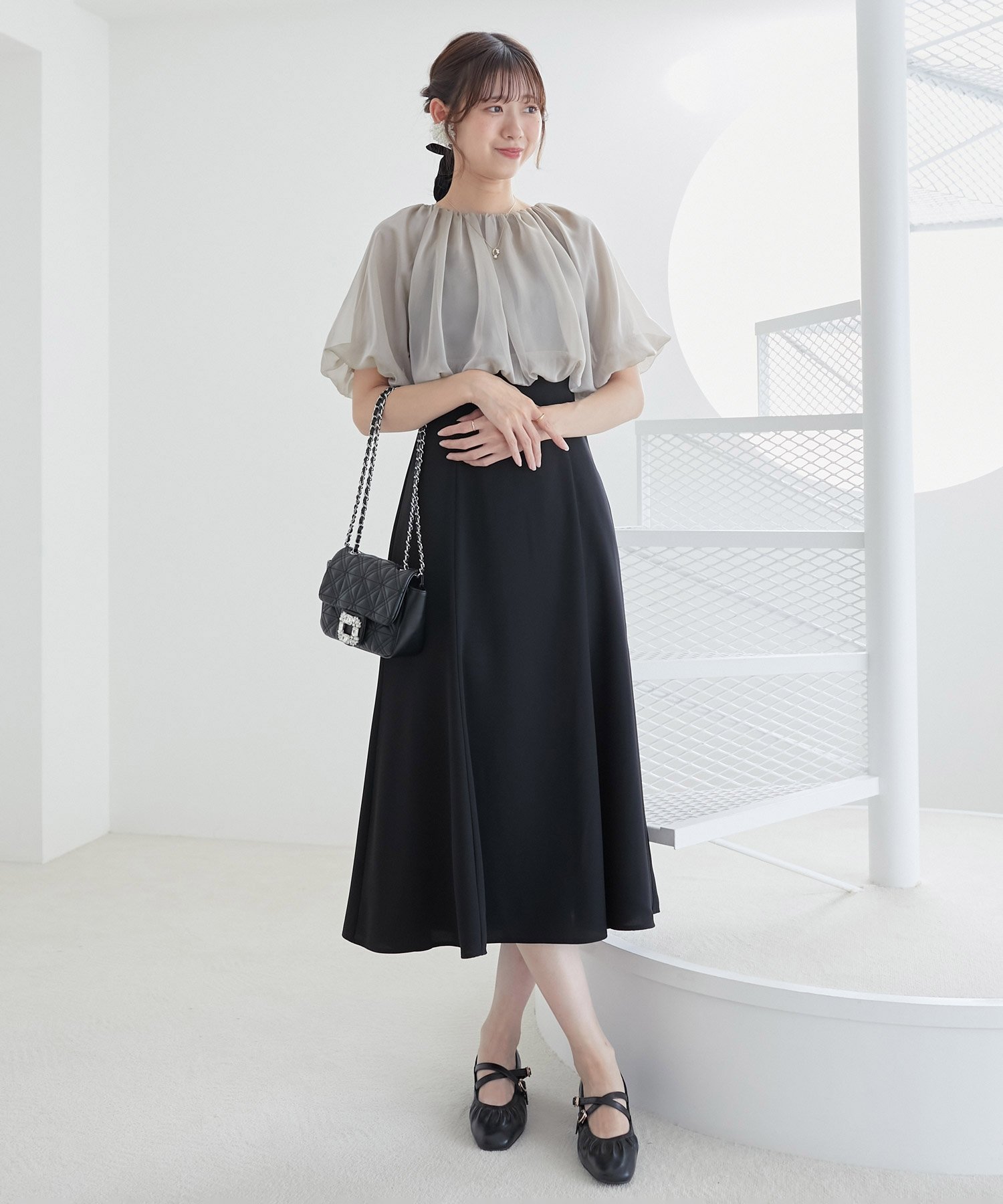 MAJESTIC LEGON｜2wayシフォンボレロセットドレス | Rakuten Fashion
