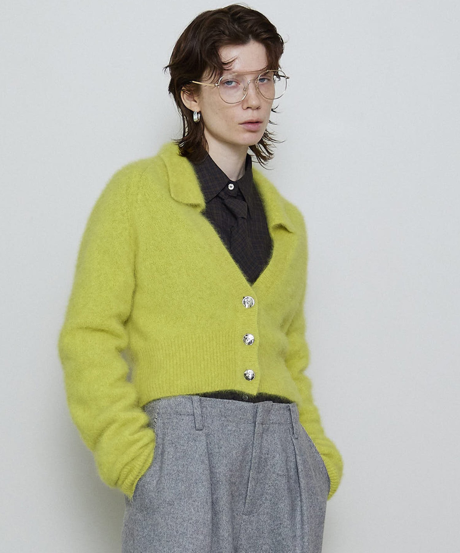 MAISON SPECIAL｜Fox Cashmere Knit Cardigan | Rakuten Fashion(楽天