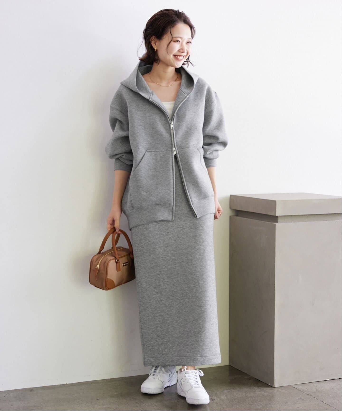 SLOBE IENA｜《追加5》ボリュームジップアップフーディー | Rakuten