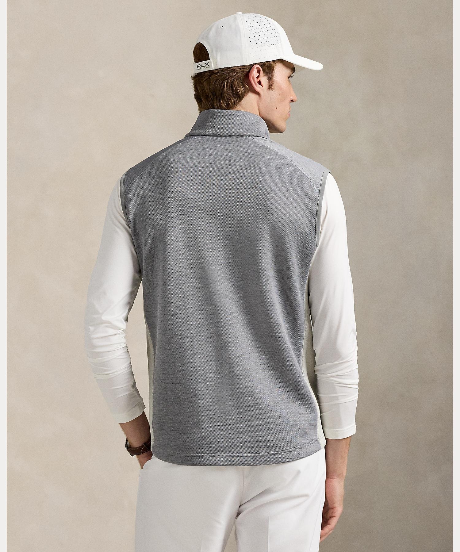 RALPH LAUREN｜(RLX)ストレッチ ダブルニット フルジップ ベスト