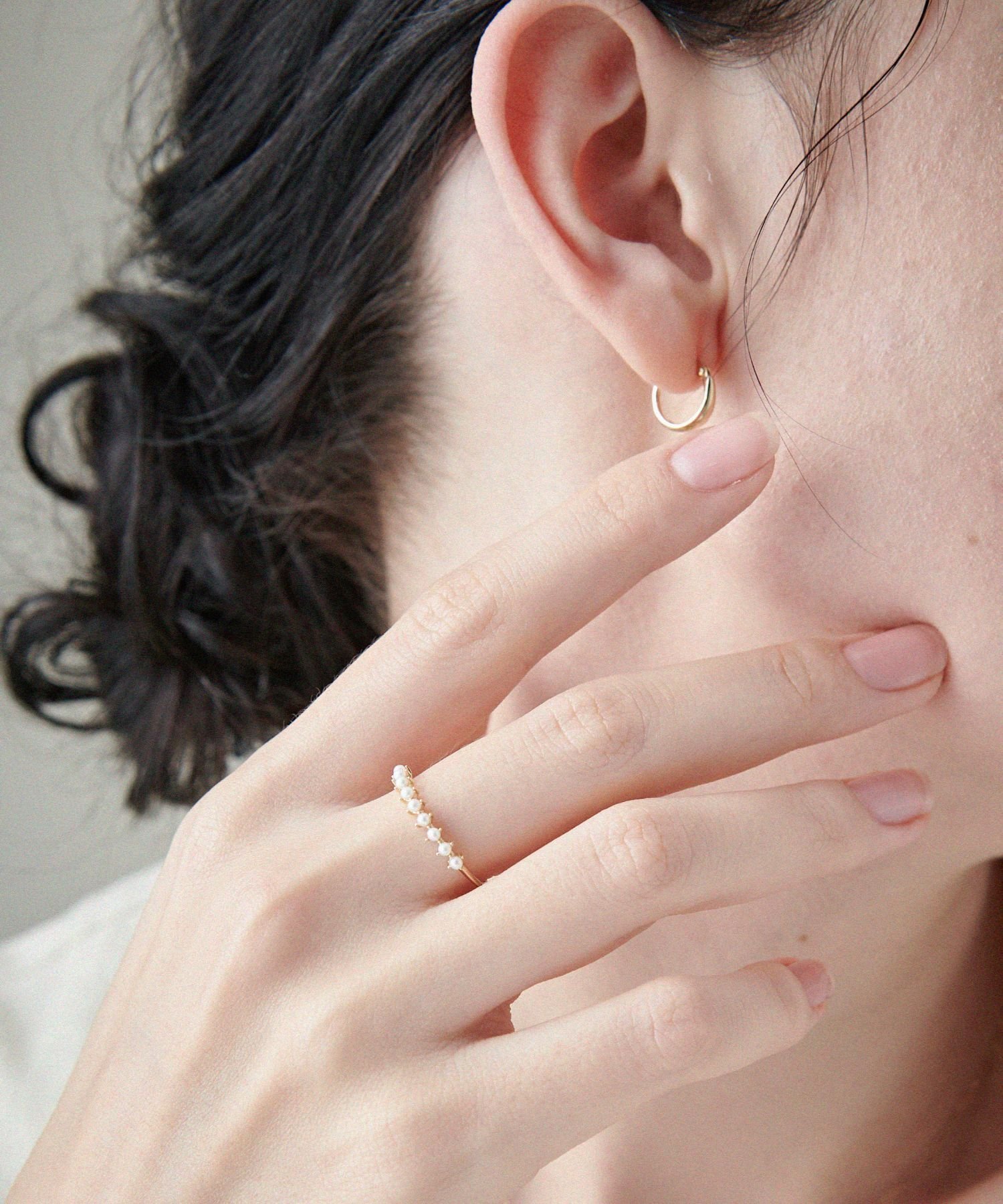 ete｜[レイヤード] K10YG パール リング | Rakuten Fashion(楽天