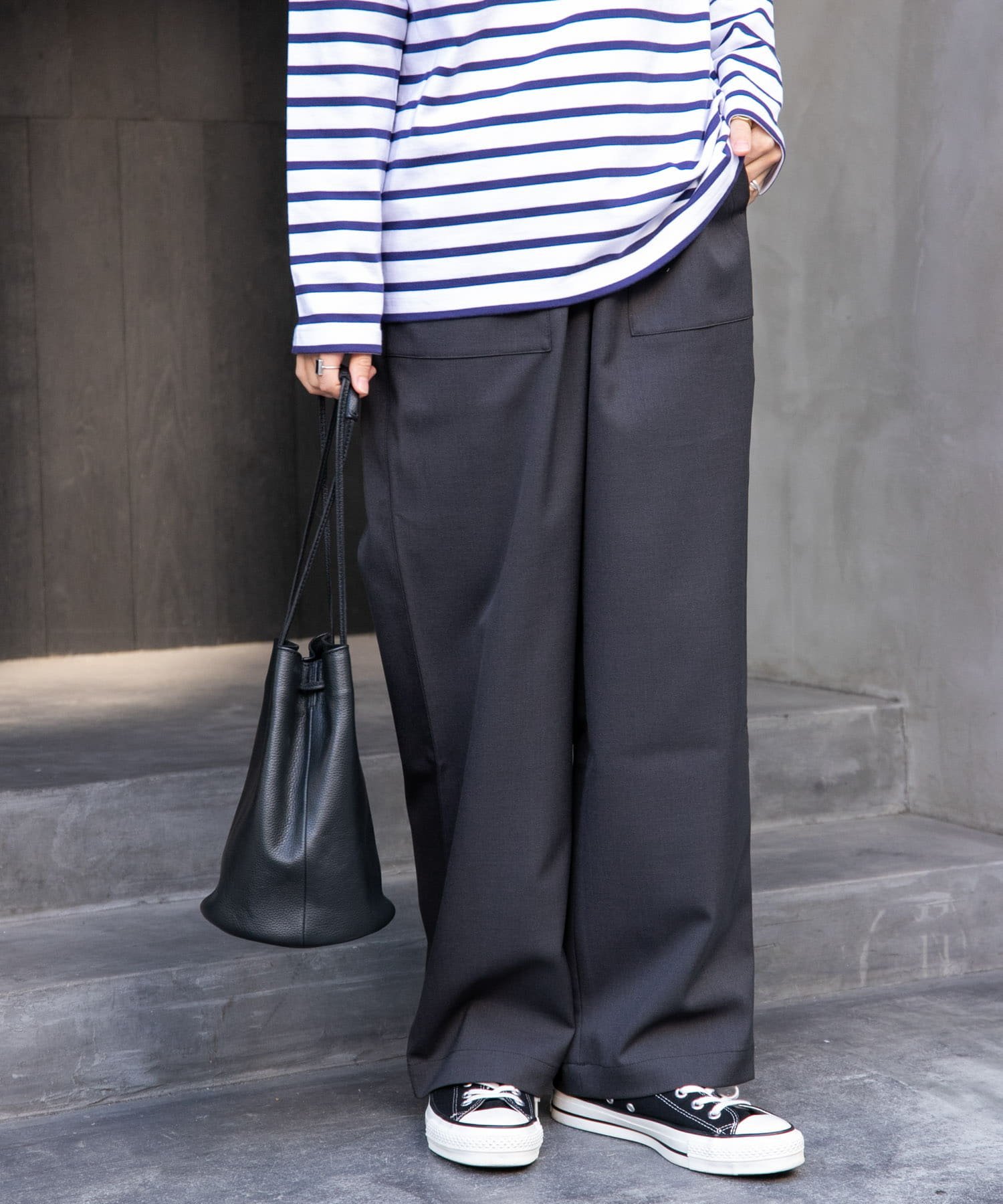 URBAN RESEARCH DOORS｜FORK&SPOON ベイカーポケットイージーパンツ