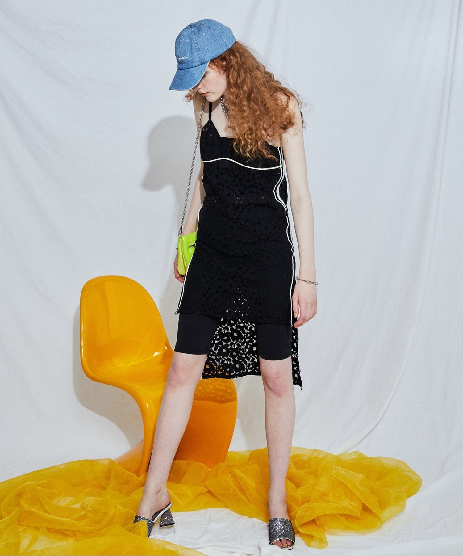 MAISON SPECIAL｜サイドラインレースキャミチュニック【MAISON SPECIAL