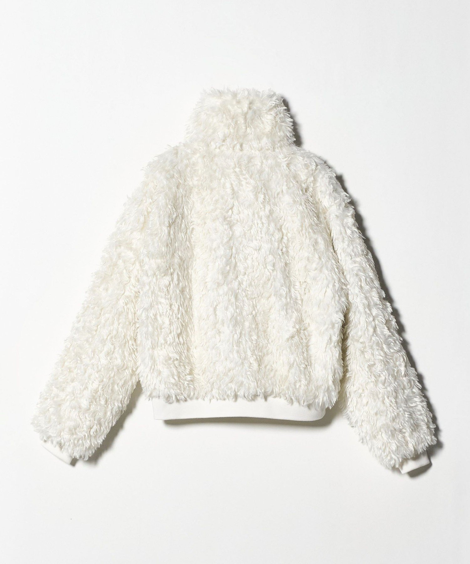 新品　ATTISESSION フラッフィー ブルゾン　ホワイト BEAUTY&YOUTH UNITED ARROWS｜<ATTISESSION>フラッフィー ブルゾン