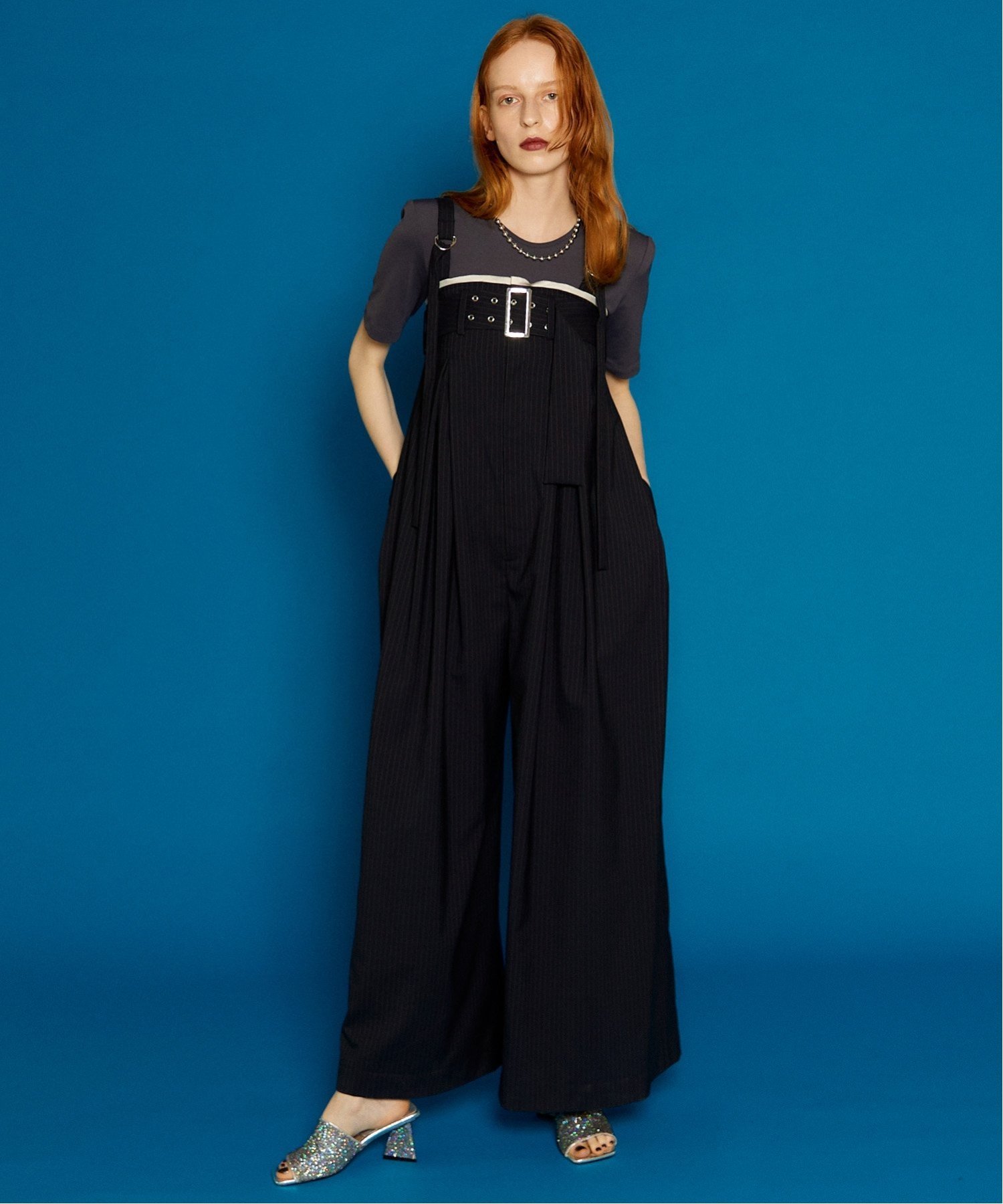 MAISON SPECIAL ストライプベアオールインワン【MAISON SPECIAL/メゾン