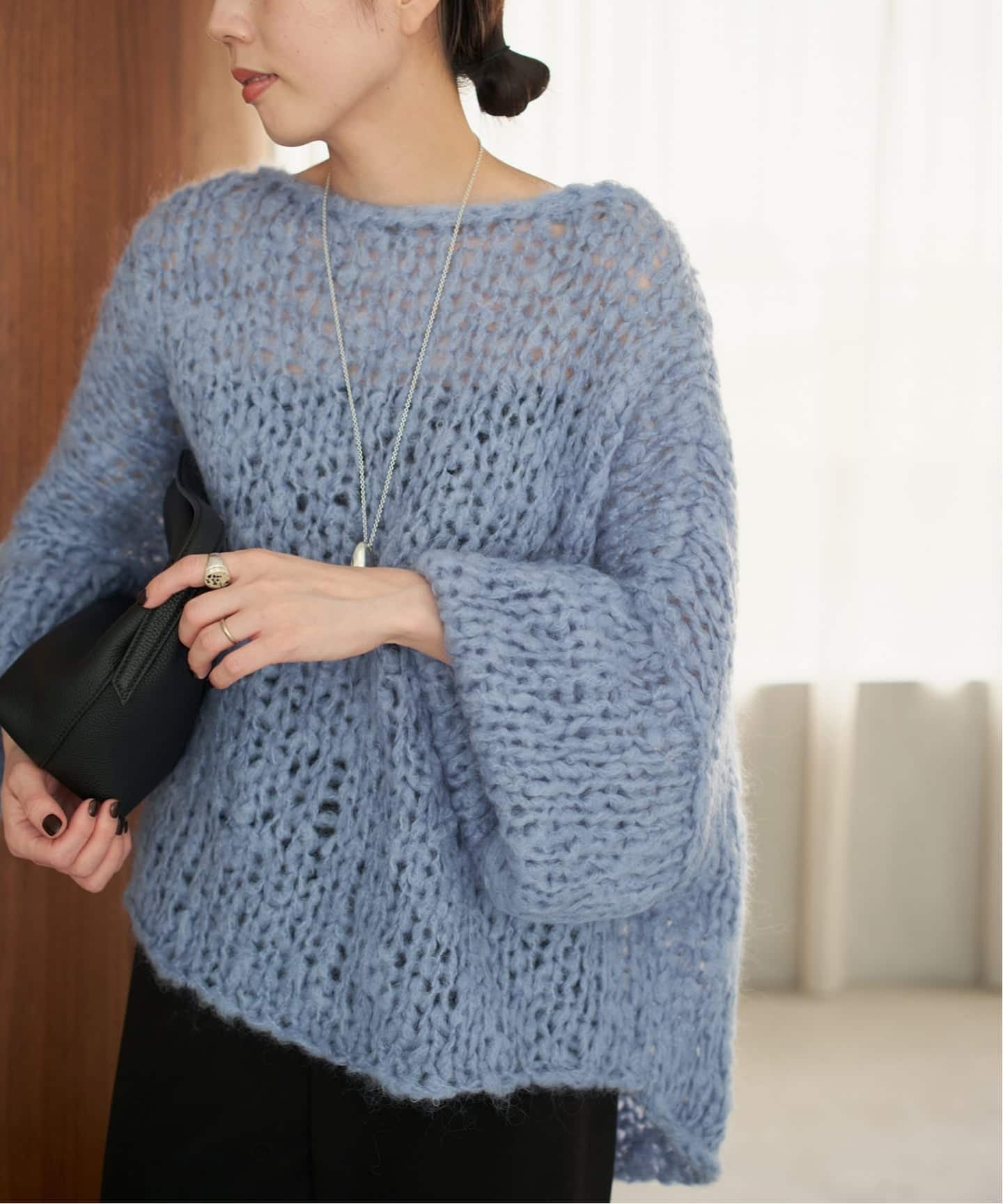 plage｜《追加》HAND KNIT ジャンボタム プルオーバー | Rakuten