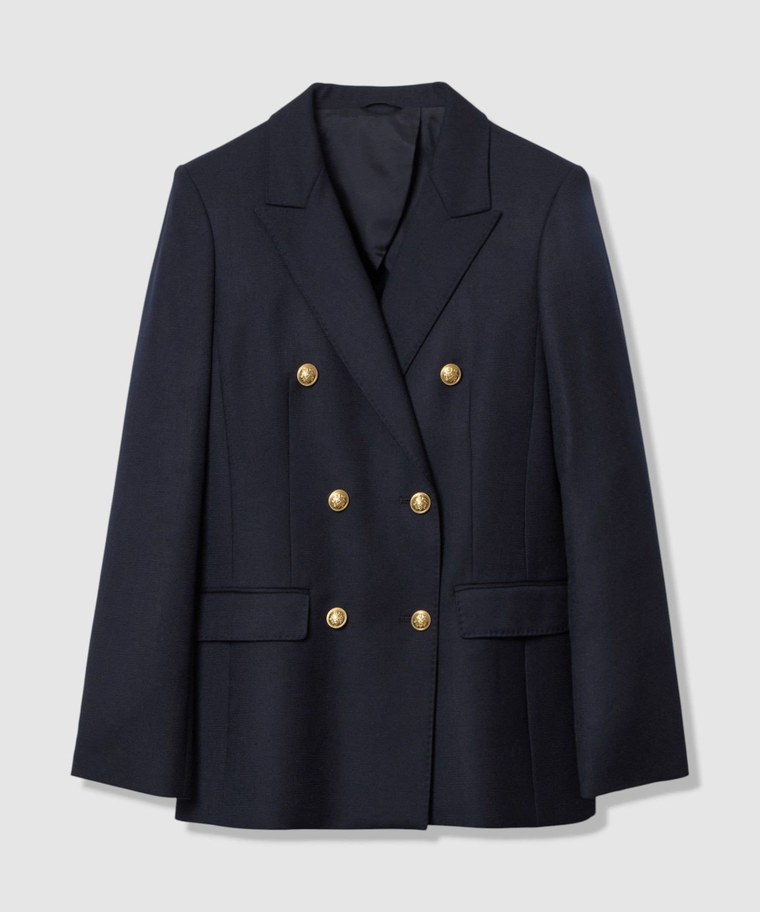 ANAYI｜【セットアップ対応商品】ウールオックスダブルジャケット