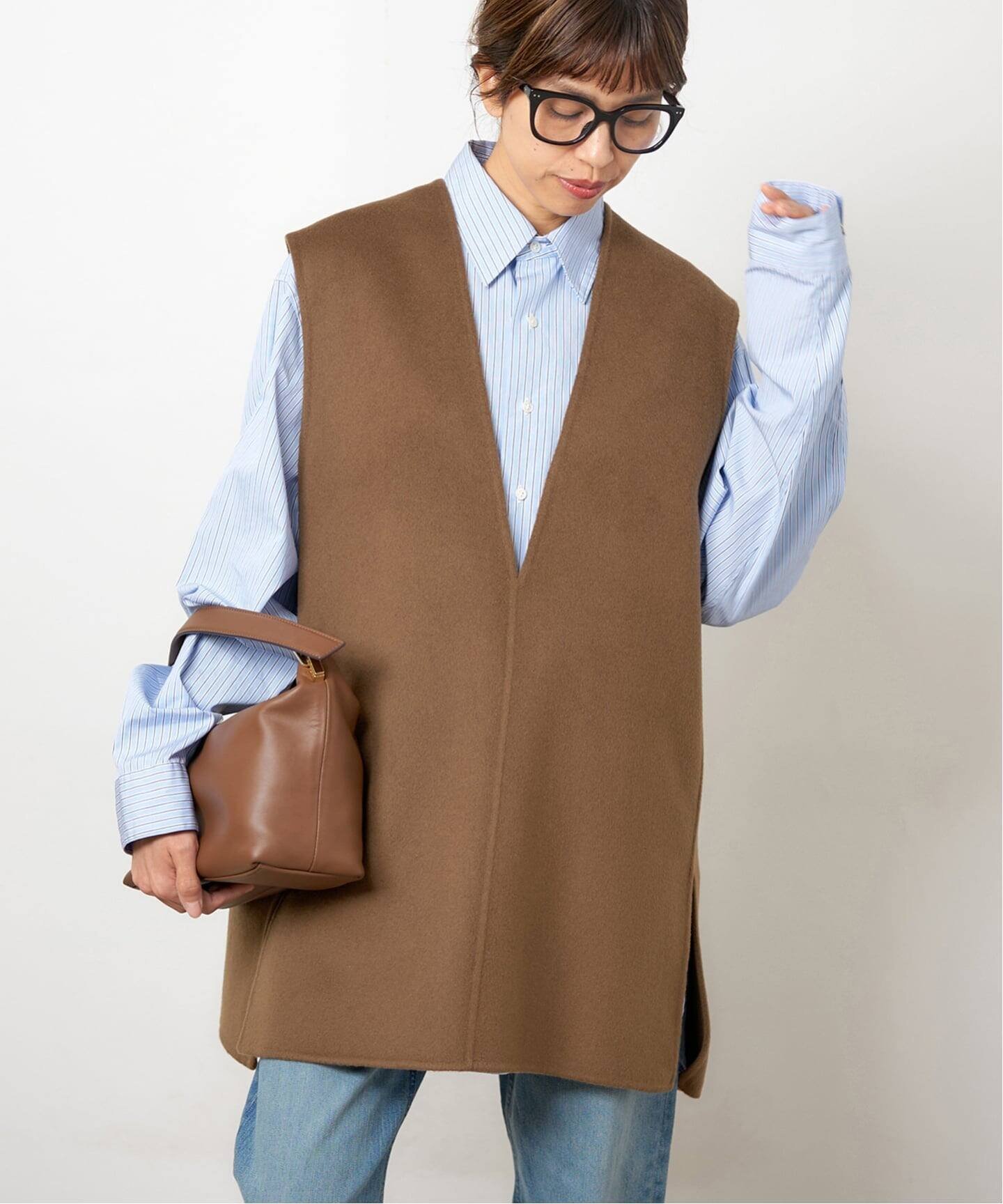 IENA｜Super160ダブルフェイスベスト | Rakuten Fashion(楽天