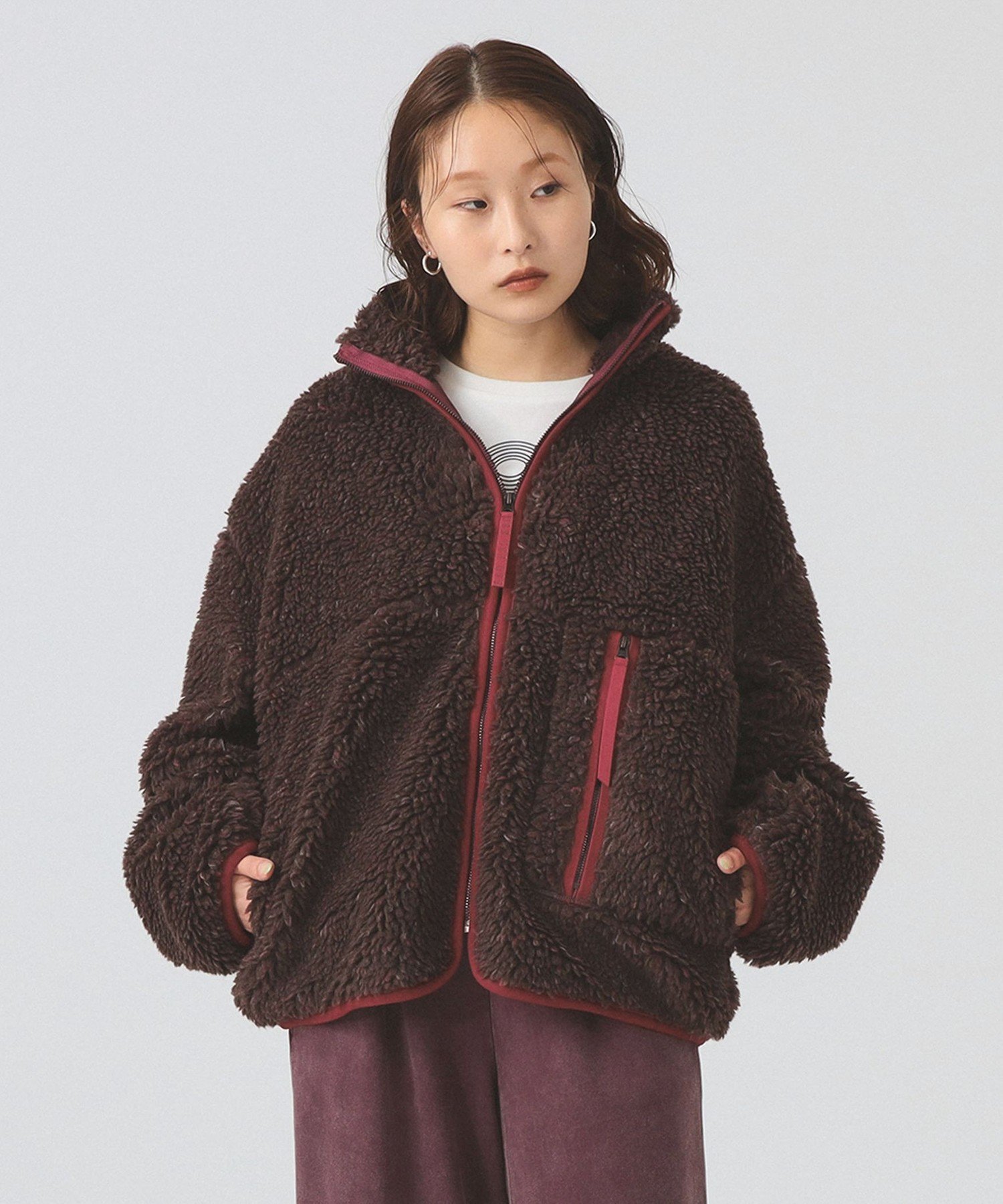 BEAMS WOMEN｜【洗濯可/アグ/フリースジャケット/防寒】UGG(R) for Ray