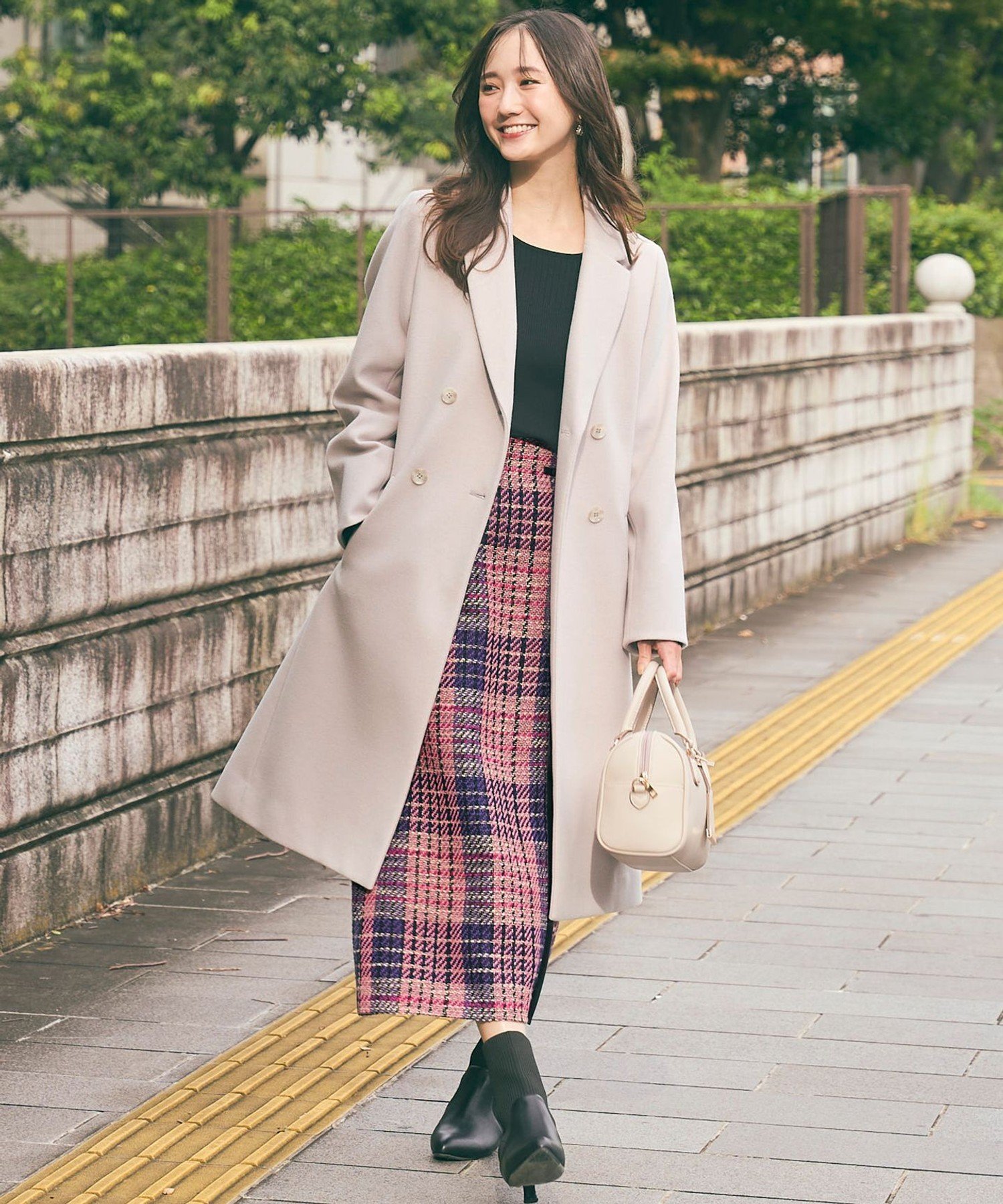 ANY SIS｜ウールライクノーブルチェスター コート | Rakuten Fashion