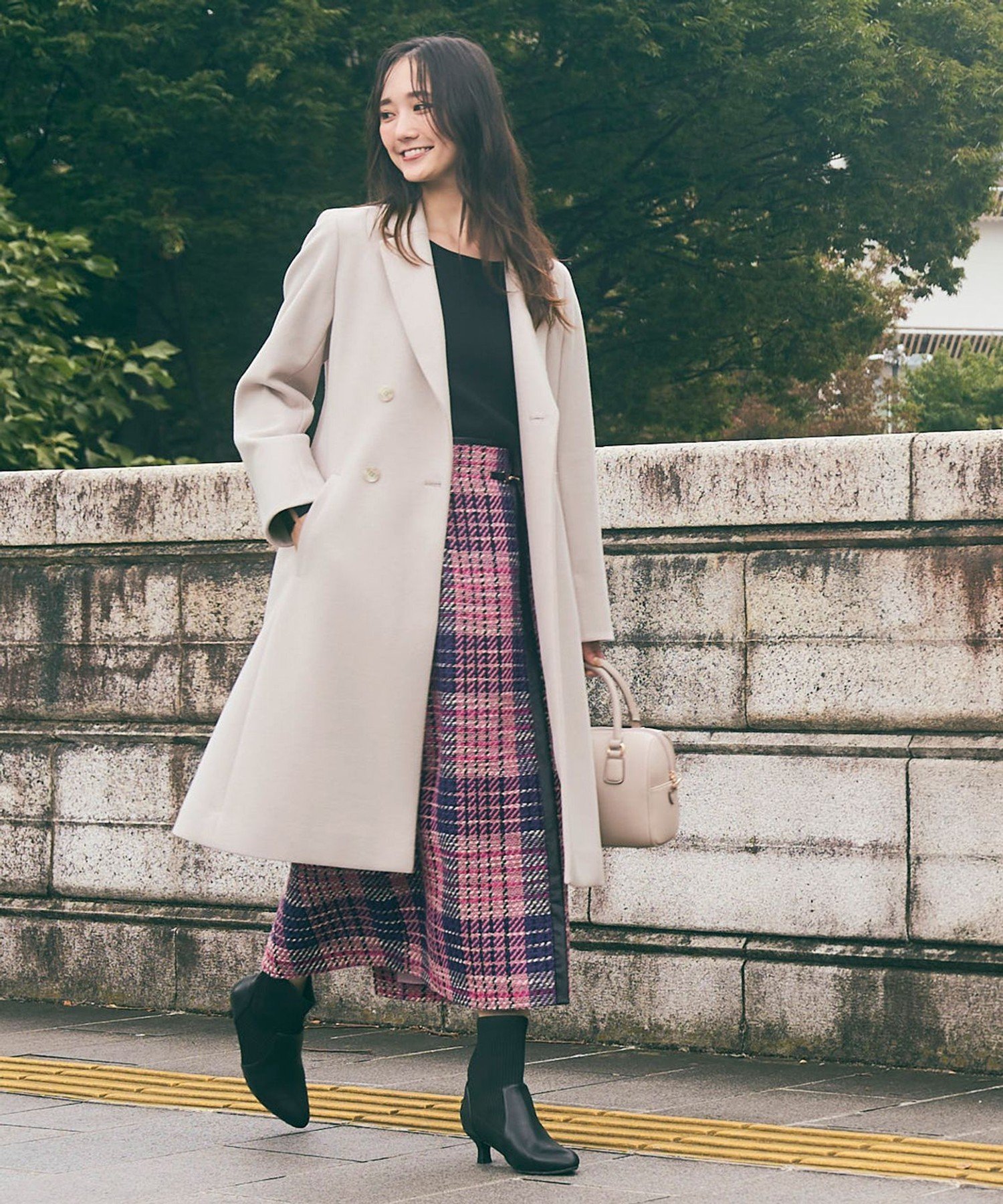 ANY SIS｜ウールライクノーブルチェスター コート | Rakuten Fashion