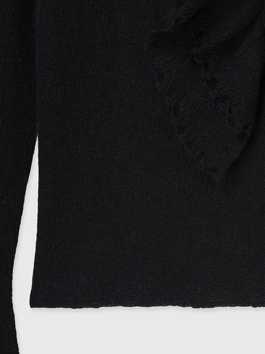 anuans｜カスケードフリルニットトップス | Rakuten Fashion(楽天