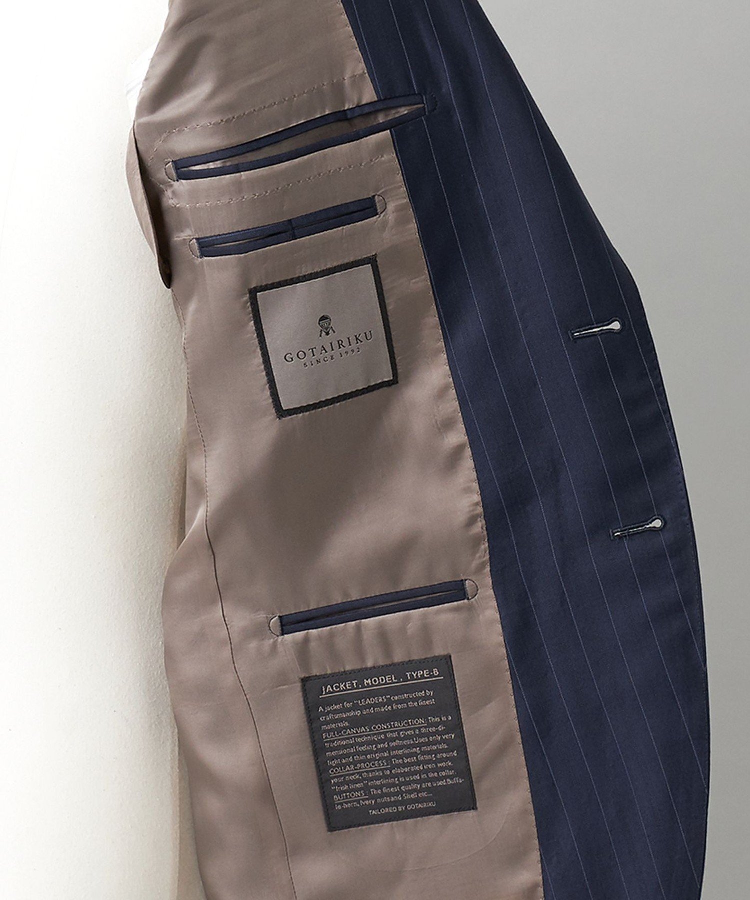 gotairiku｜【ZEGNA/ゼニア】TROFEO/トロフェオ スーツ(ネイビー