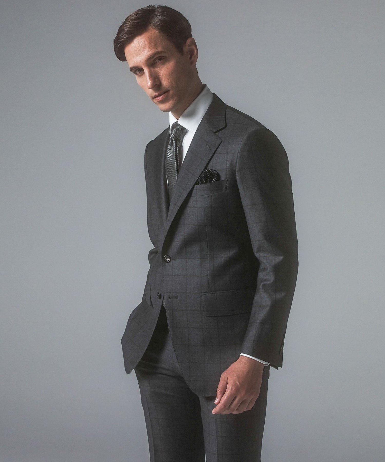 gotairiku｜【ZEGNA/ゼニア】TROFEO/トロフェオ スーツ(グレー×格子