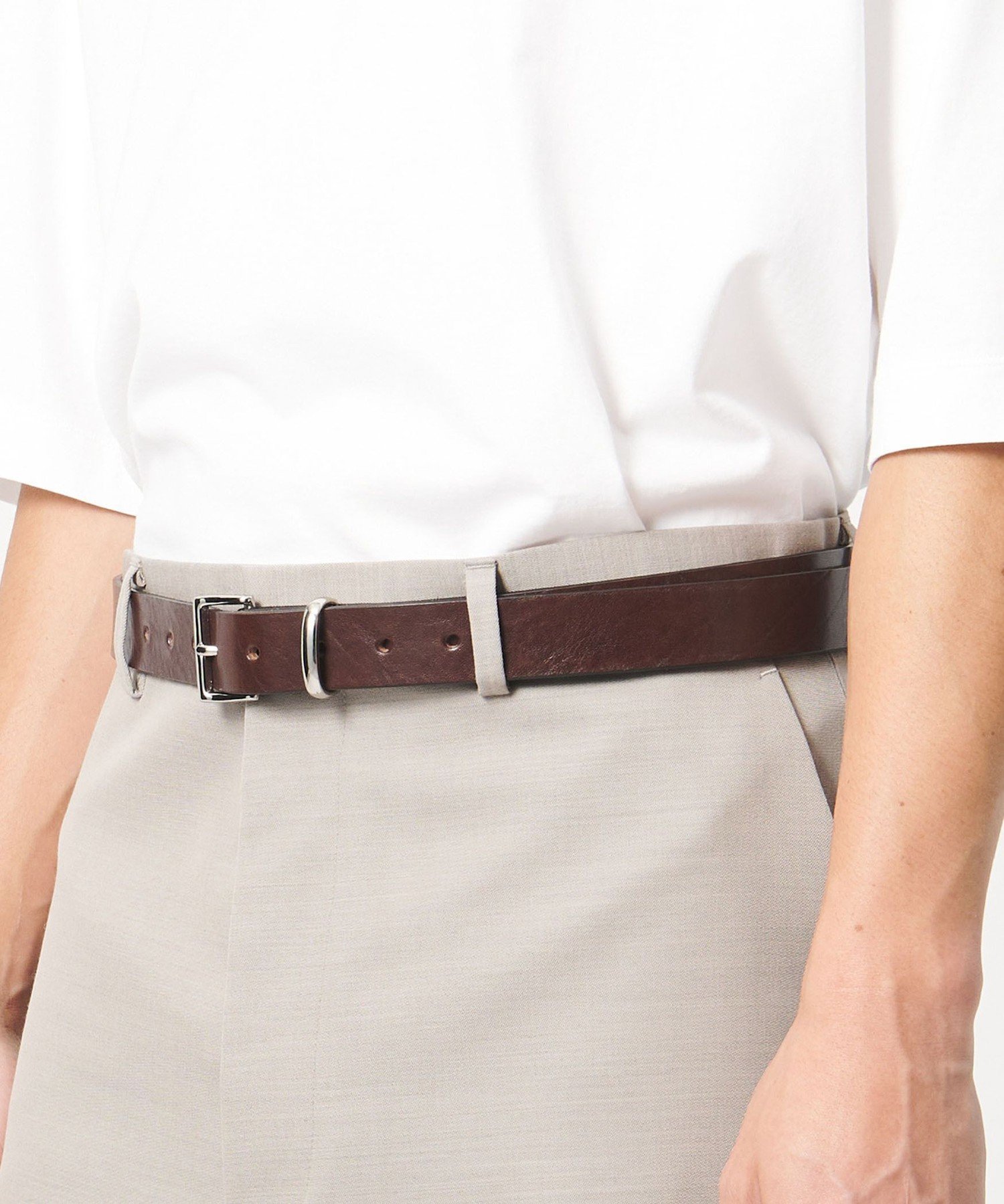 【新品未使用】＜LOEFF＞スクエアバックル ベルト UNITED ARROWS｜<LOEFF>スクエアバックル ベルト | Rakuten Fashion