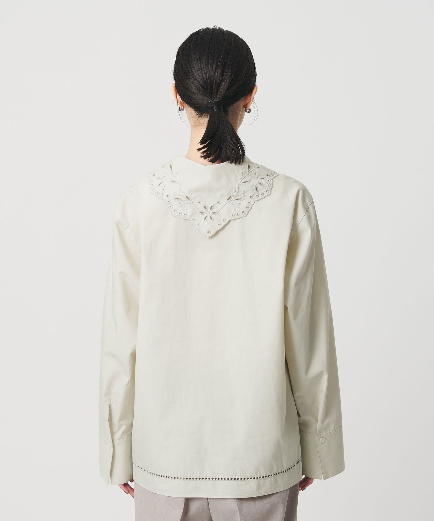 BEAUTY&YOUTH UNITED ARROWS｜エンブロイダリーカラー シャツ