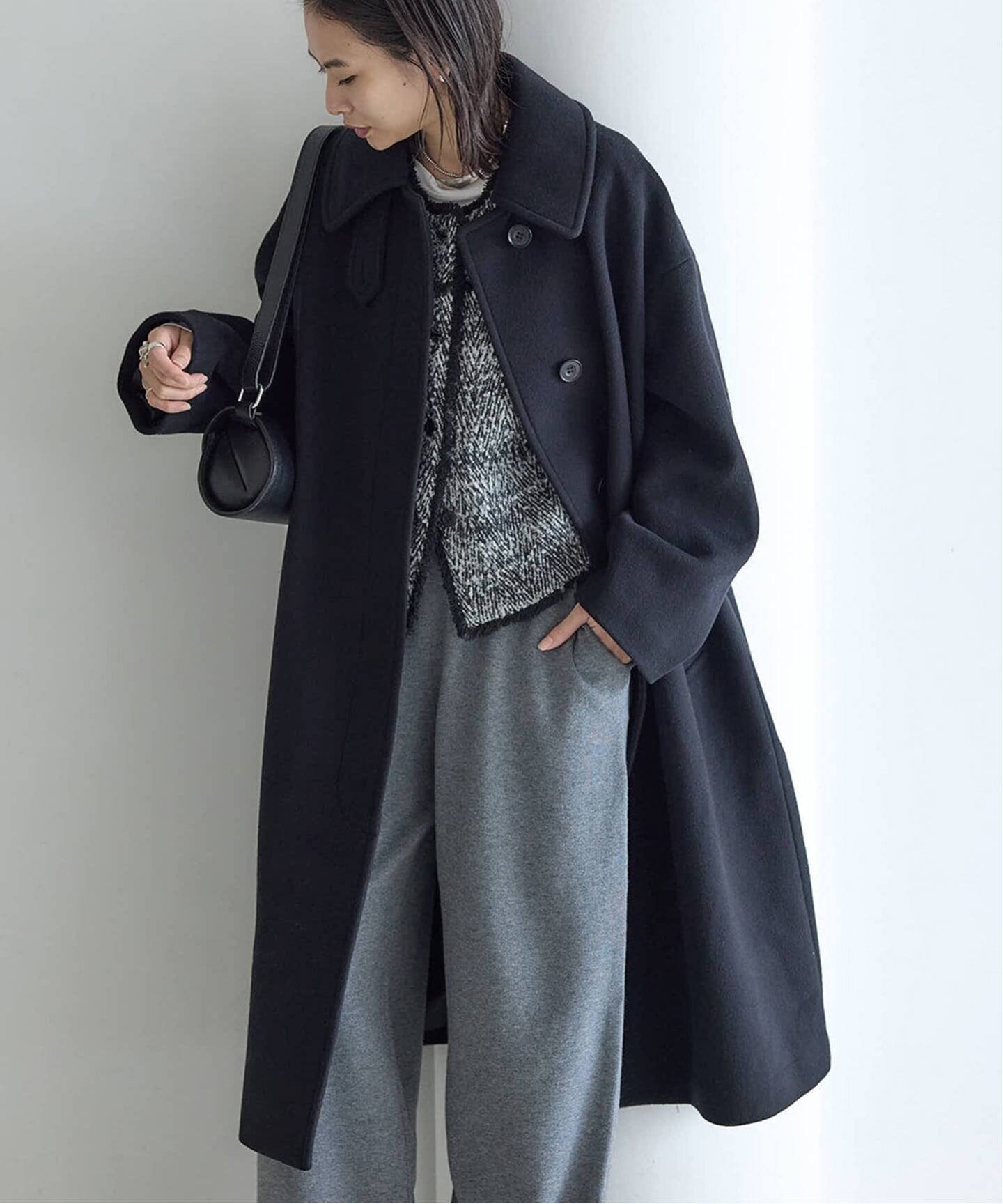 JOURNAL STANDARD｜《追加》スーパー140ビーバーステンカラーコート