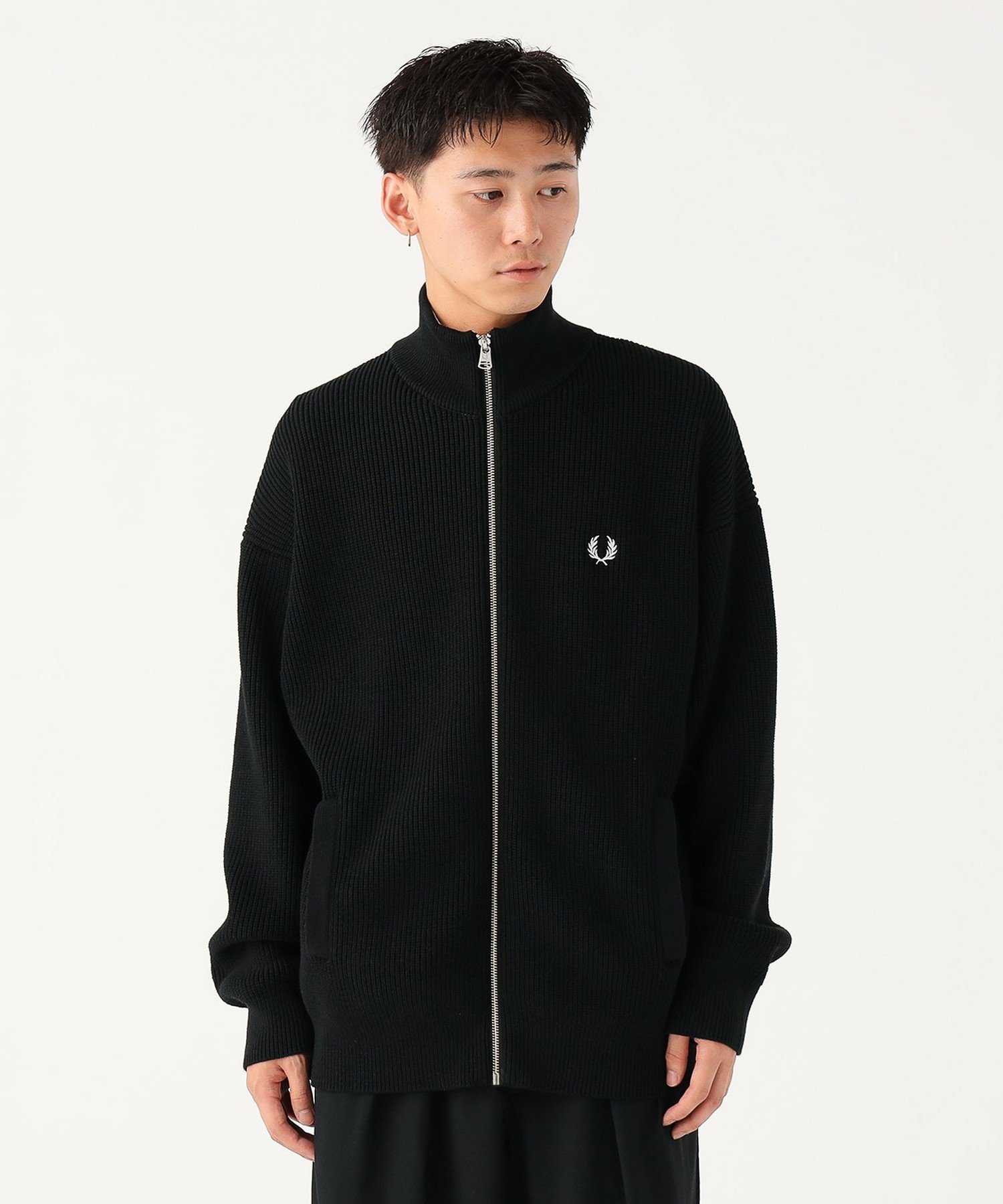BEAMS MEN｜【別注】FRED PERRY / ジップ カーディガン | Rakuten