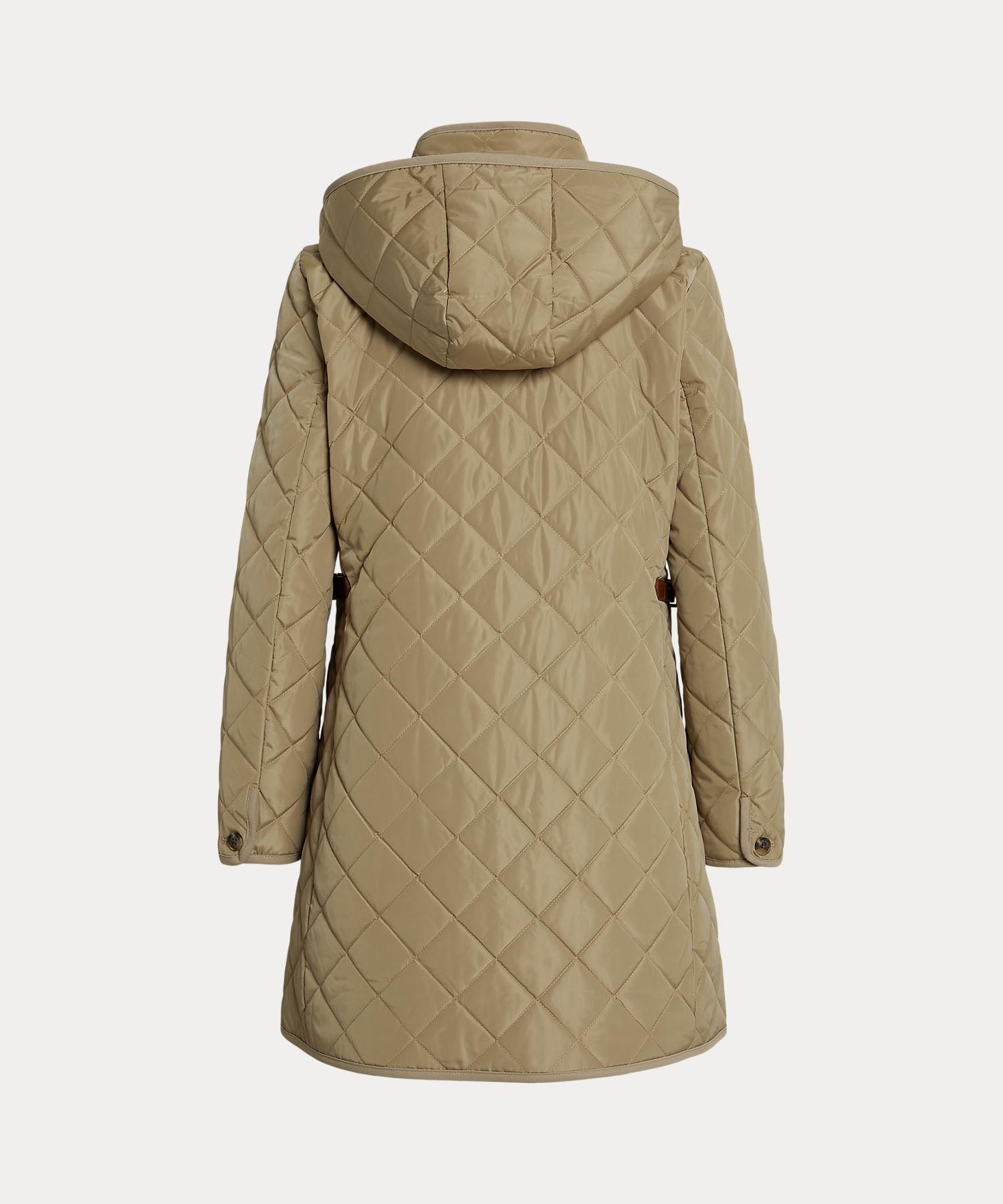 RALPH LAUREN｜フーデッド ダイヤモンドキルテッド コート | Rakuten