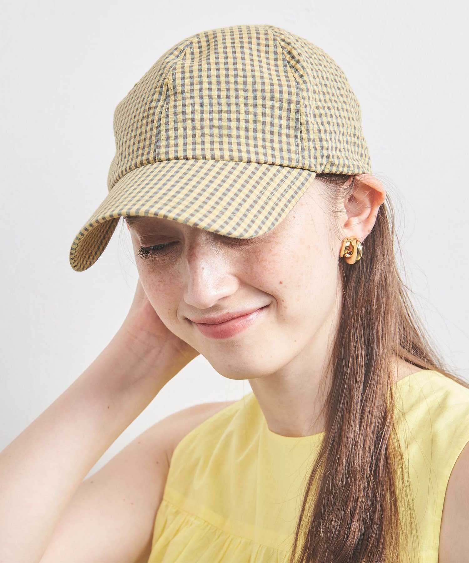 UNITED ARROWS LTD. OUTLET｜ギンガムチェック キャップ UV | Rakuten