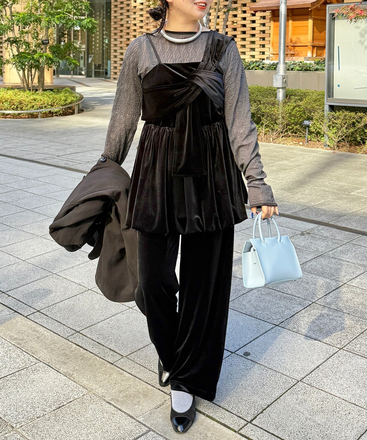 CPCM｜【WEB限定】3点セットベロアセットアップ | Rakuten Fashion