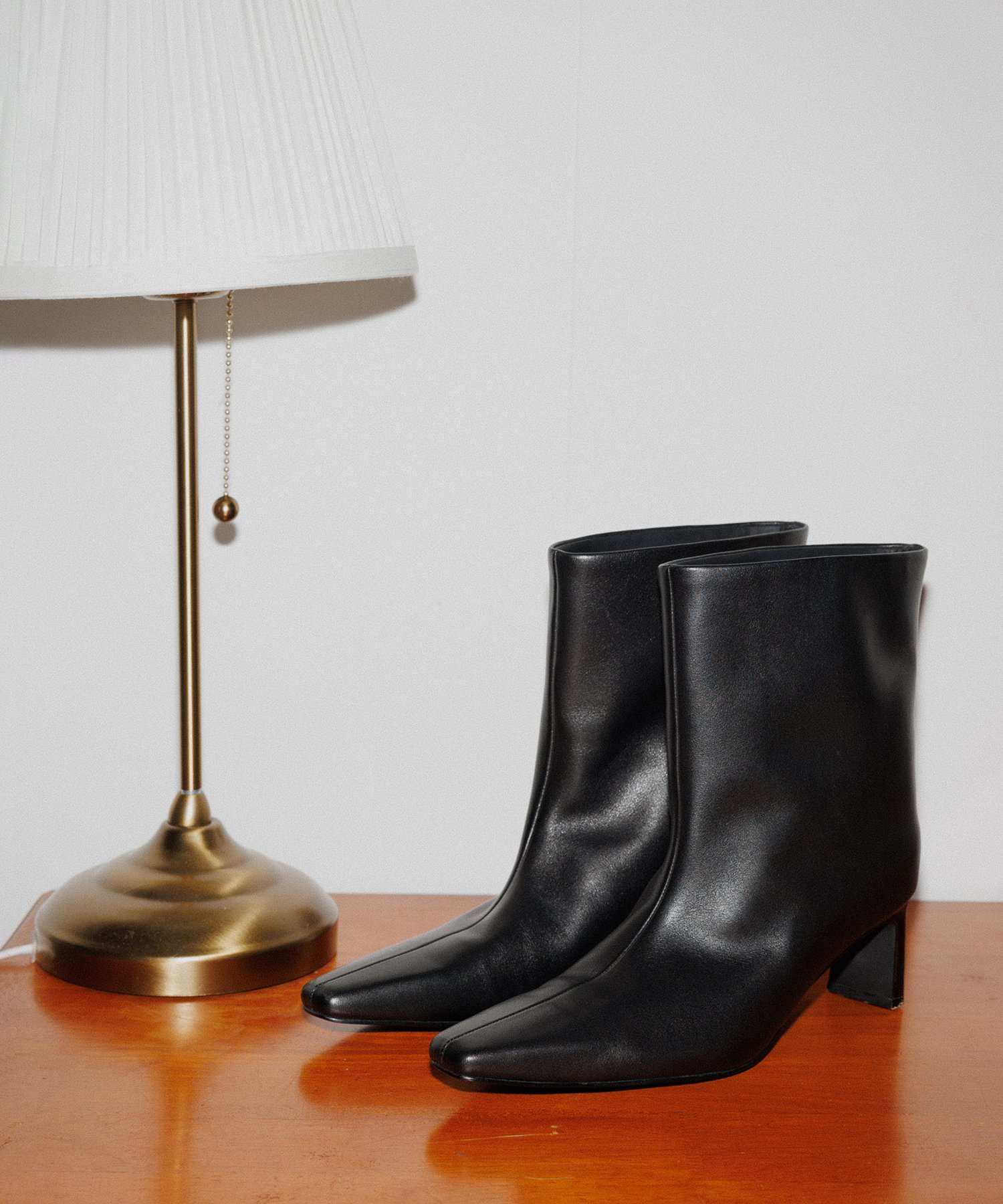 ADAM ET ROPE'｜MOL レザーワイドシャフトブーツ | Rakuten Fashion