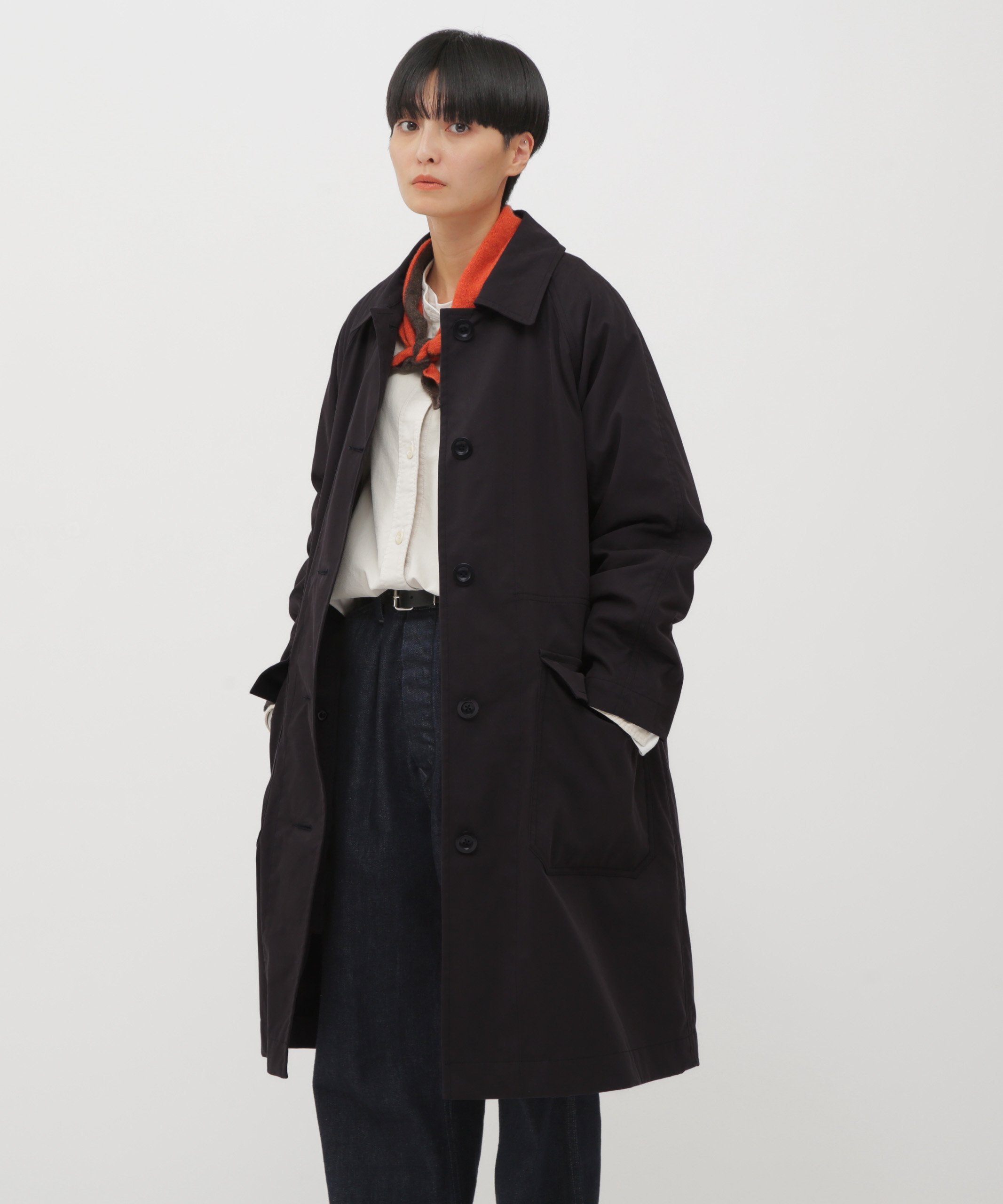 MARGARET HOWELL｜WORN COTTON NYLON COAT | Rakuten Fashion(楽天