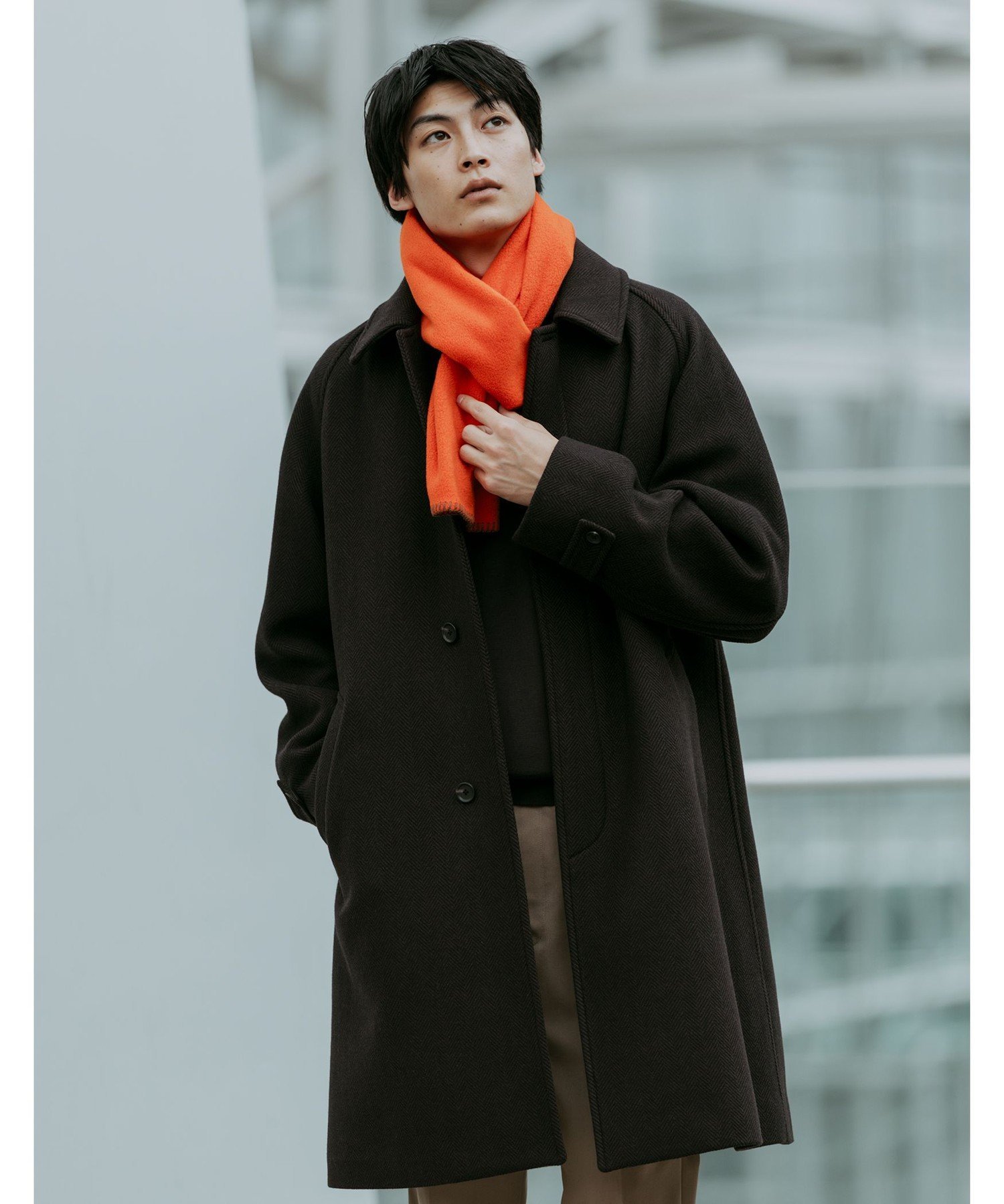 UNITED ARROWS green label relaxing｜SENTDALE WOOL ステンカラー