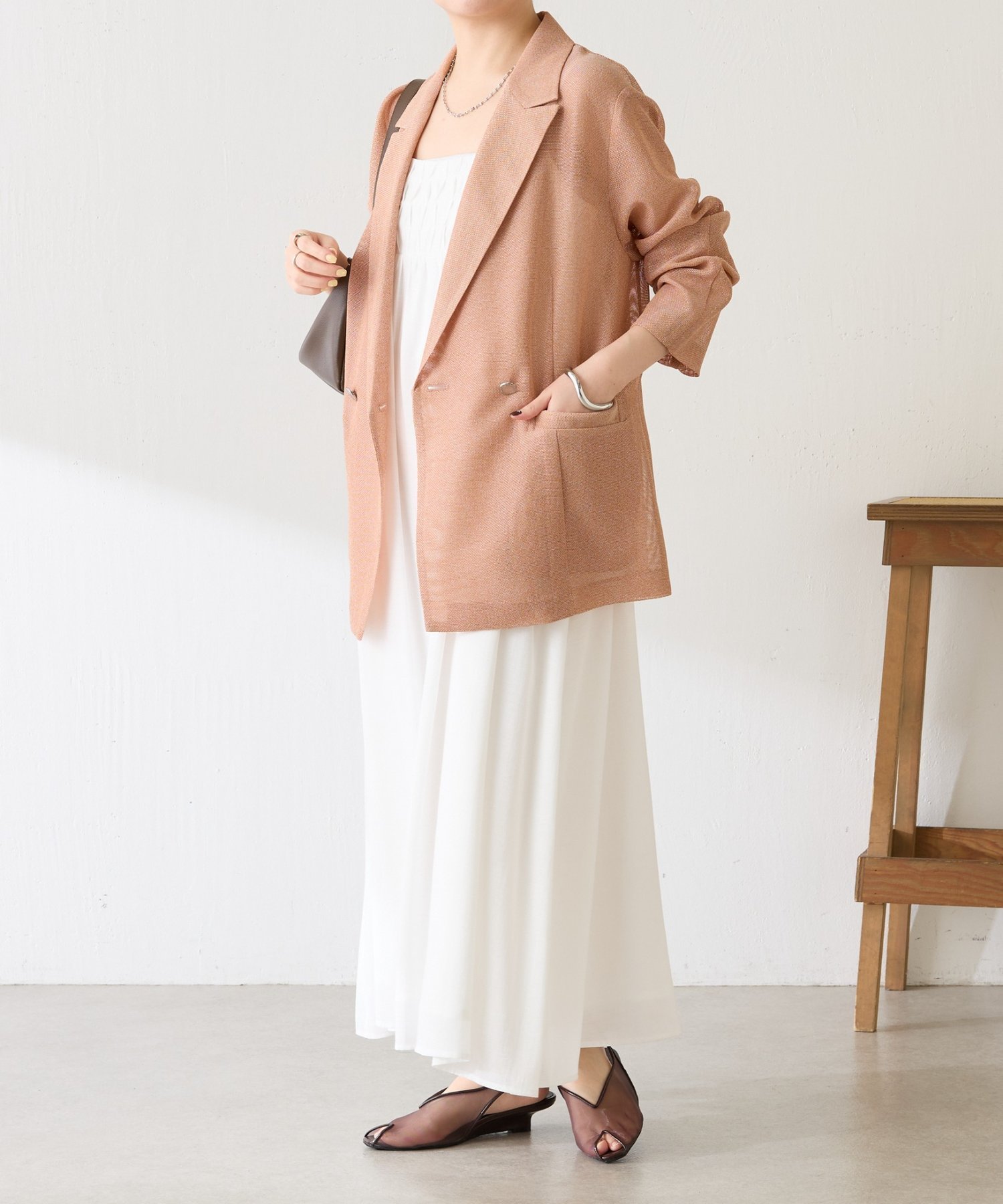 COLLAGE GALLARDAGALANTE｜メッシュダブルジャケット | Rakuten