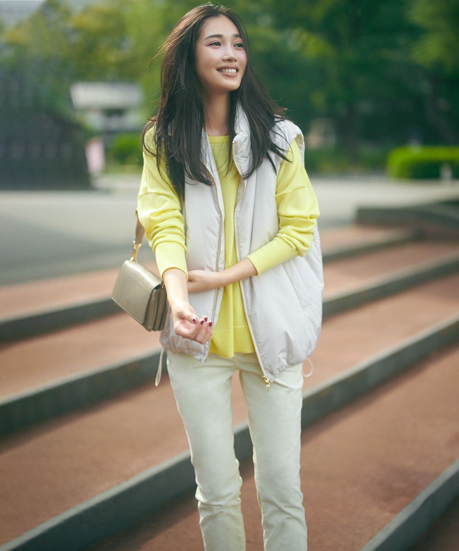 23区｜【洗える】中綿 パティング ベスト | Rakuten Fashion(楽天