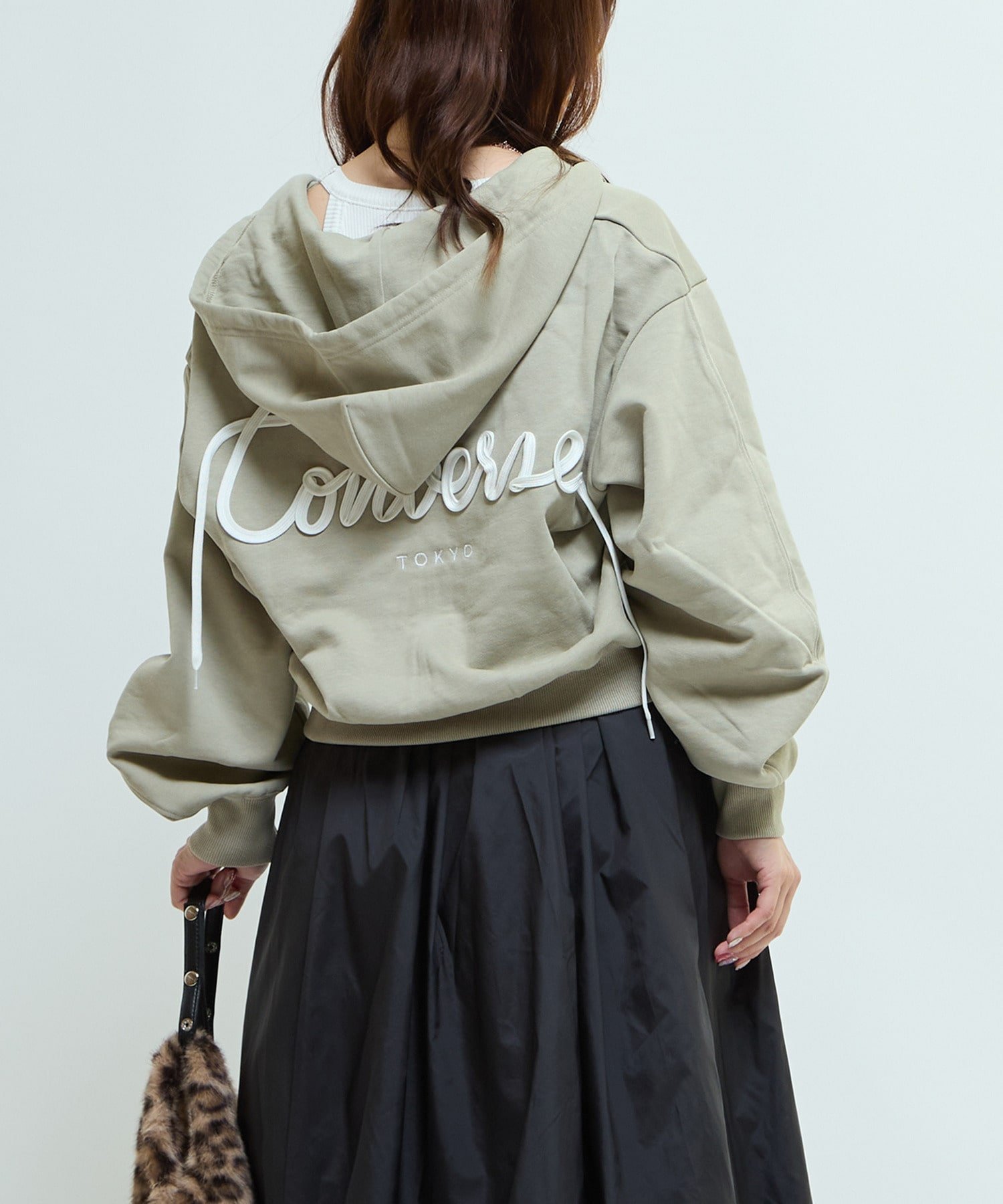 CONVERSE TOKYO｜BACK SPINDLE LOGO ZIP HOODIE | Rakuten Fashion