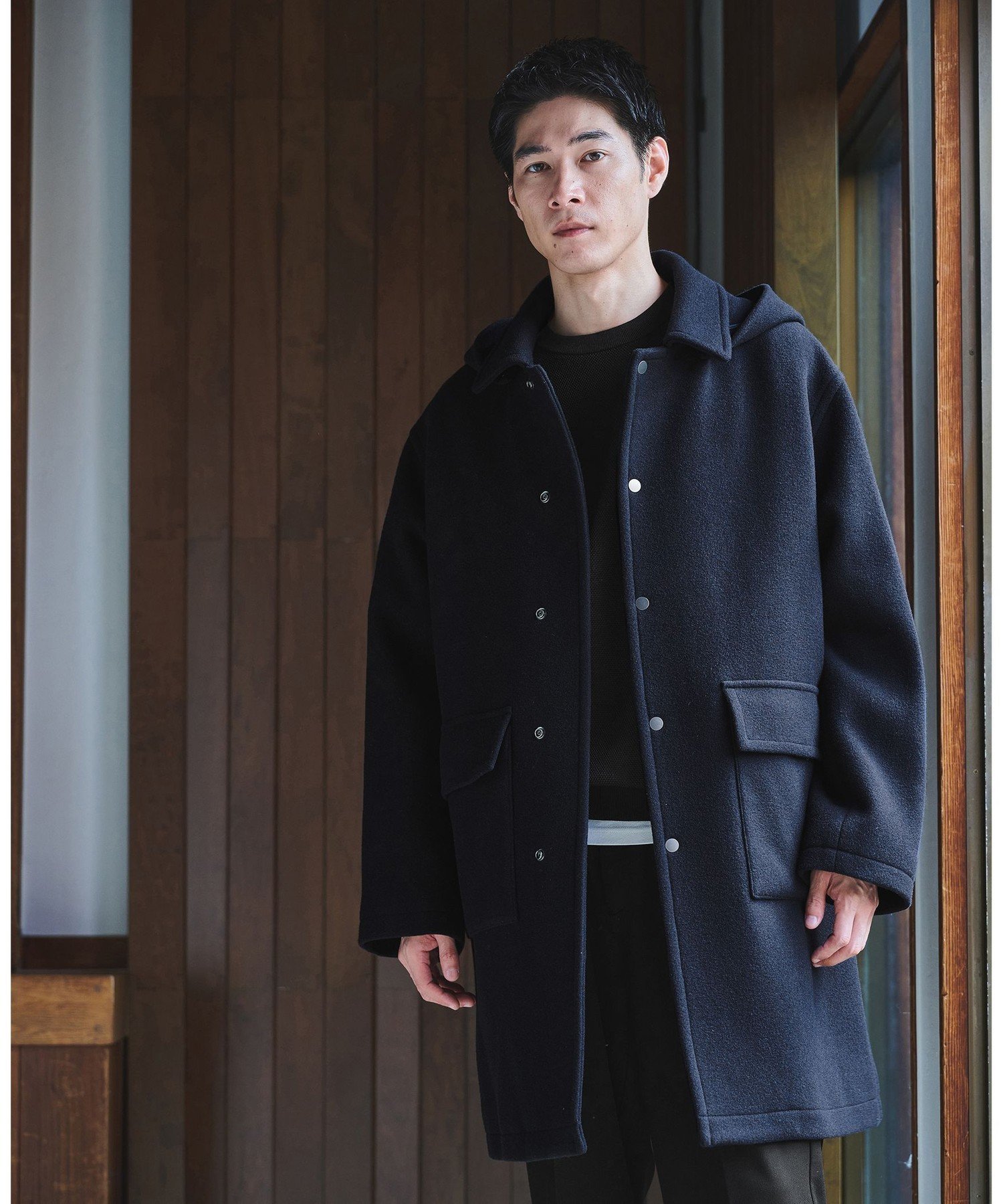 UNITED ARROWS green label relaxing｜SENTDALE WOOL ダッフルコート